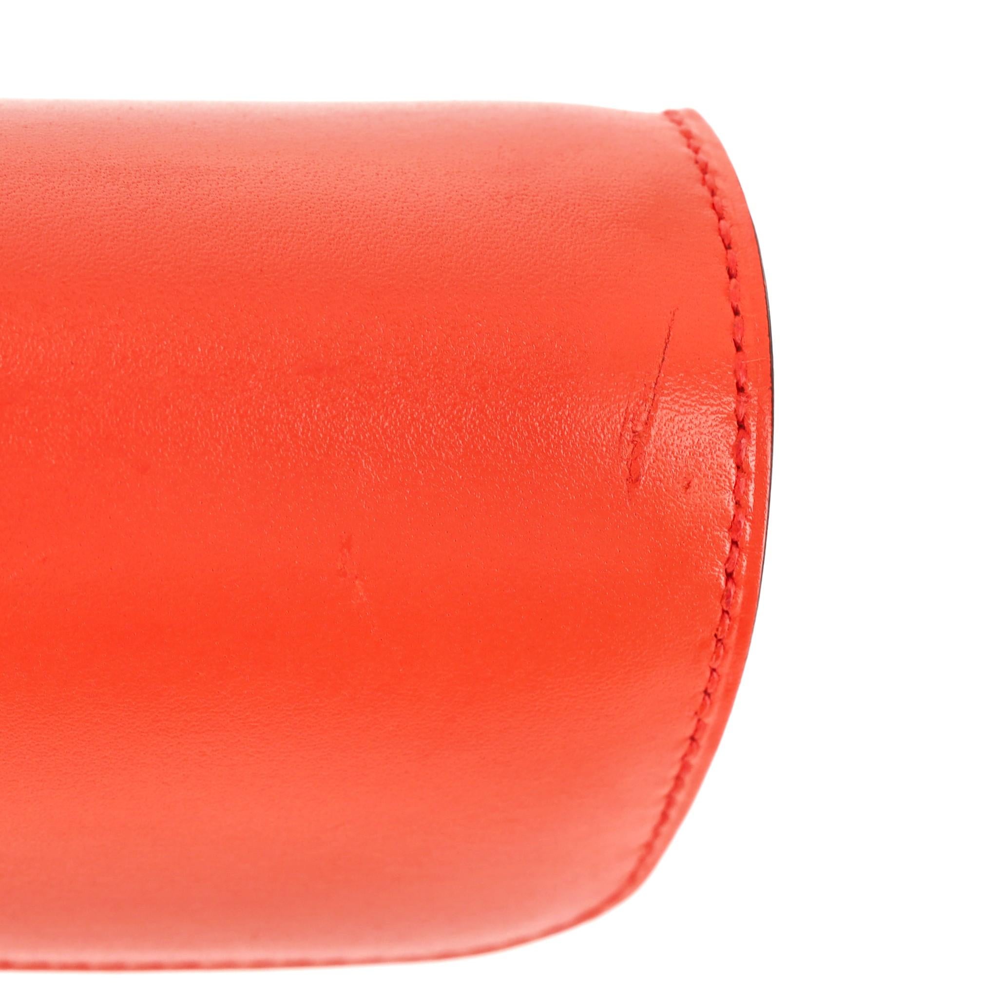 Hermes Egee Clutch Bag In Tadelakt Leather For Sale 7
