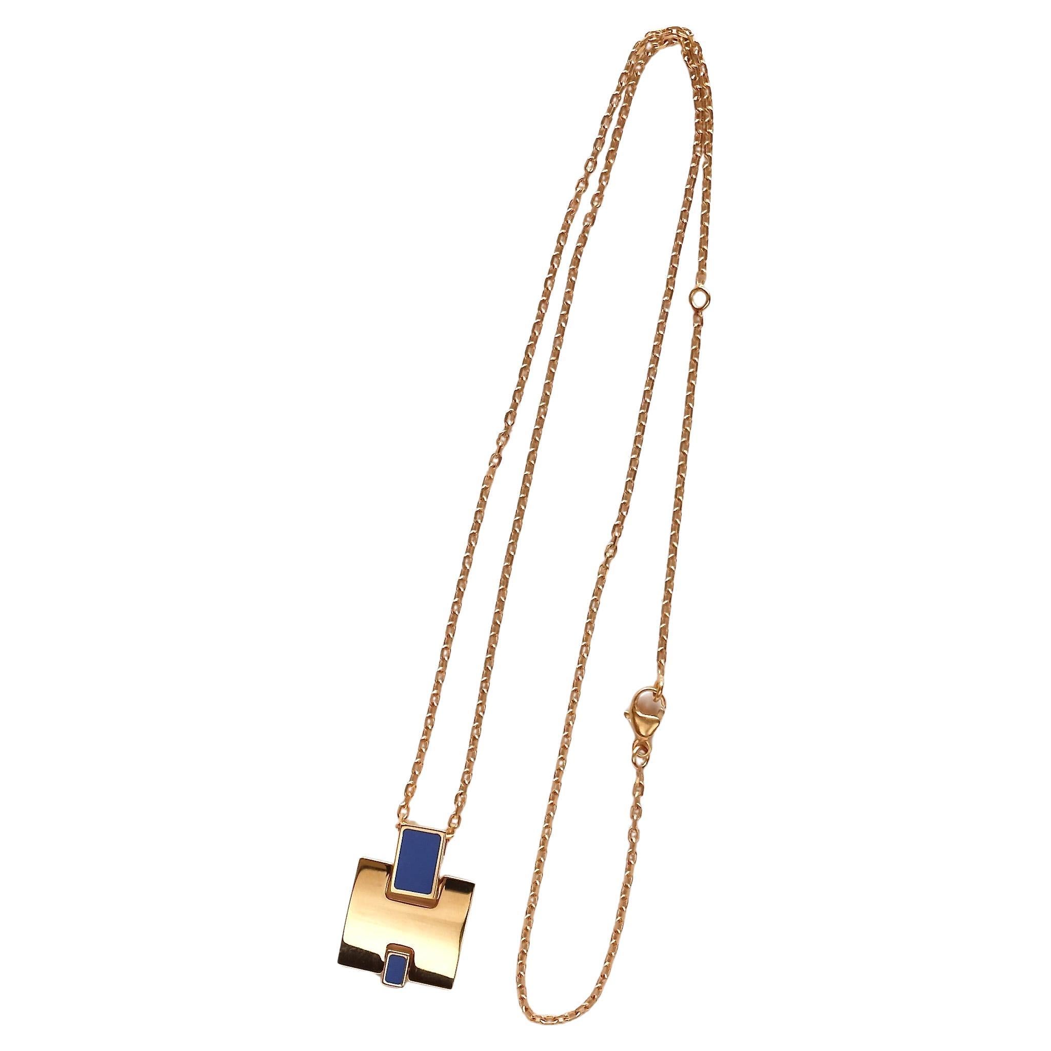 HERMÈS - EILEEN Gold-Halskette