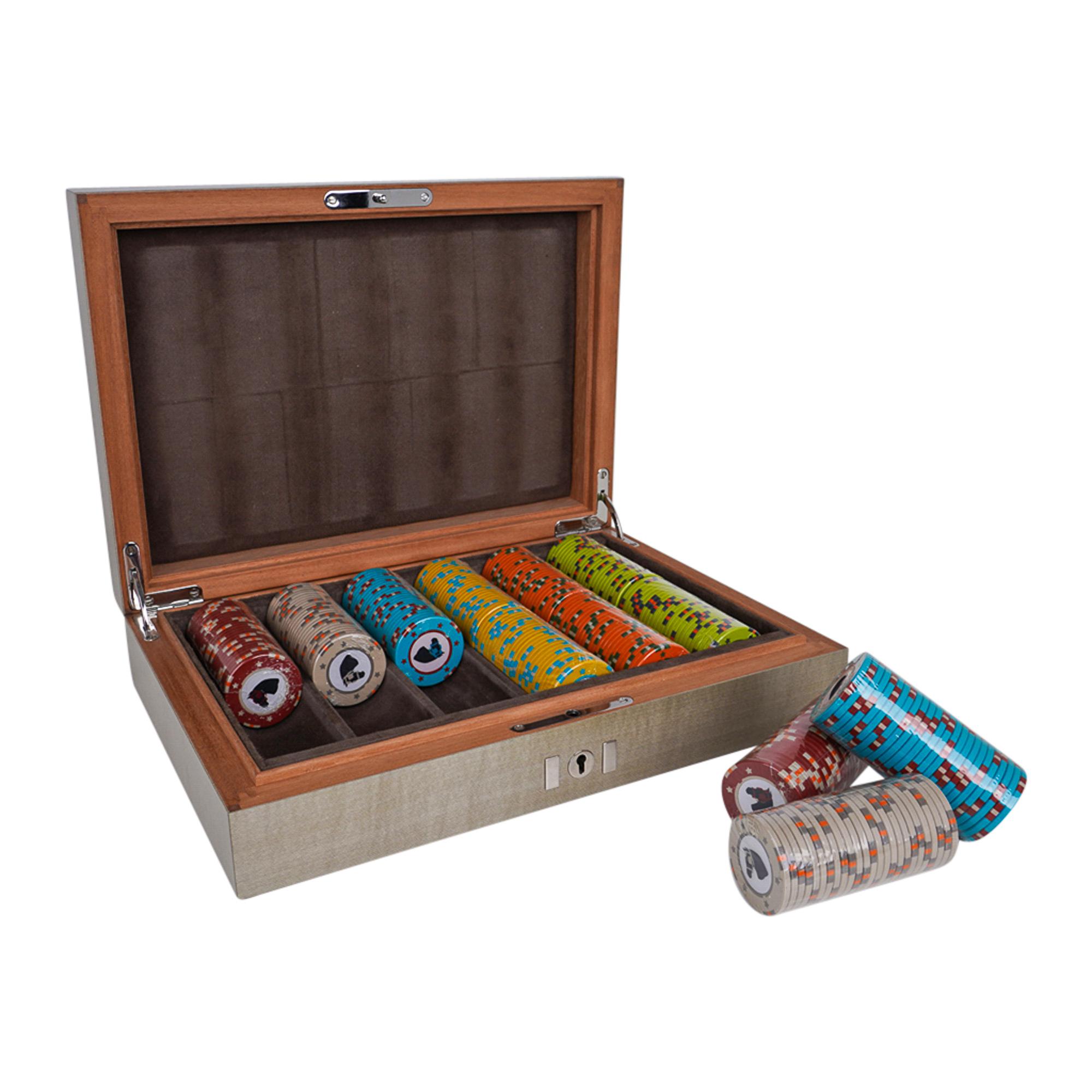 hermes poker chips