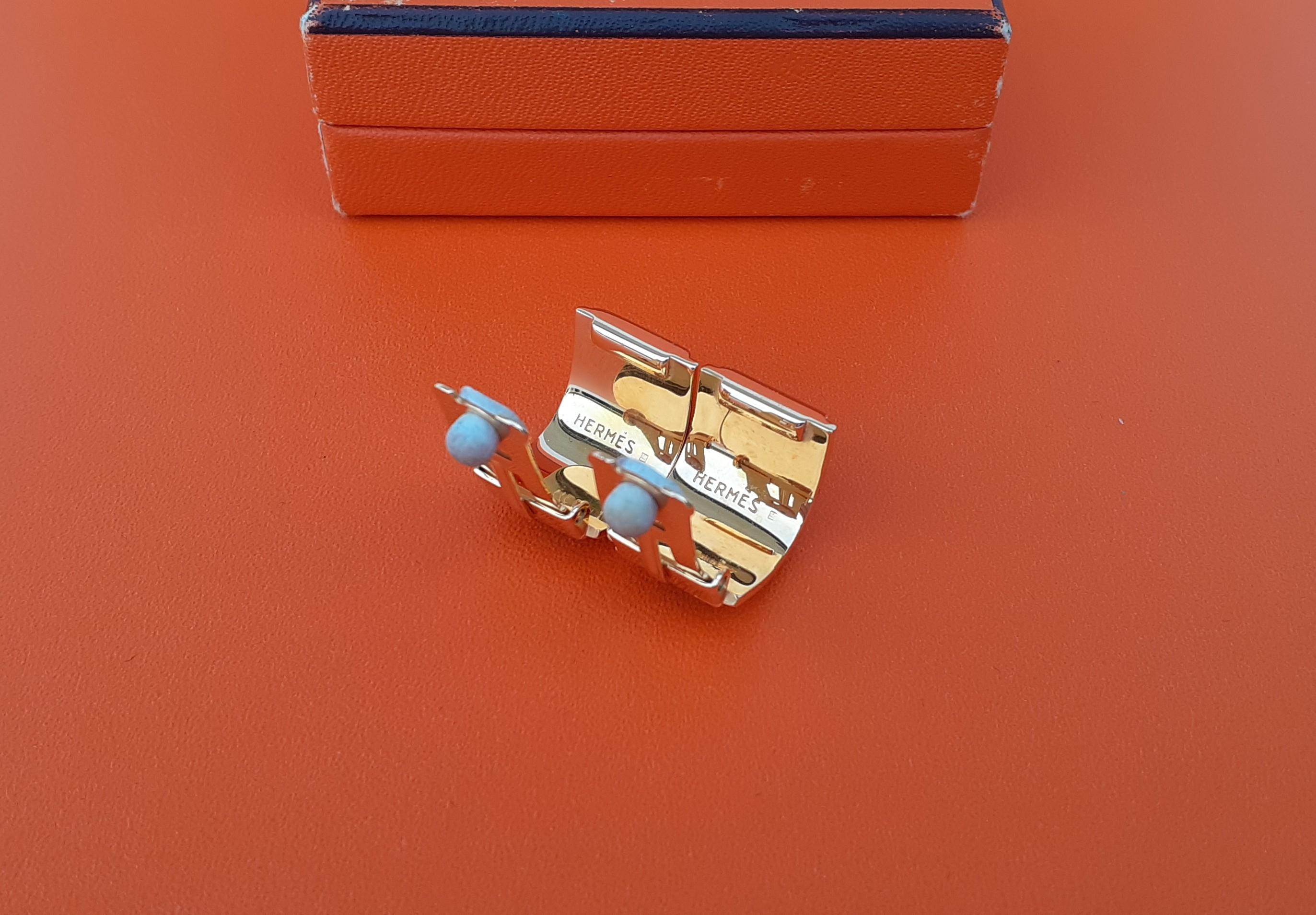 Hermès Elefantes Pastando Pulsera Pendientes Juego Combinado Oro Talla GM en venta 9