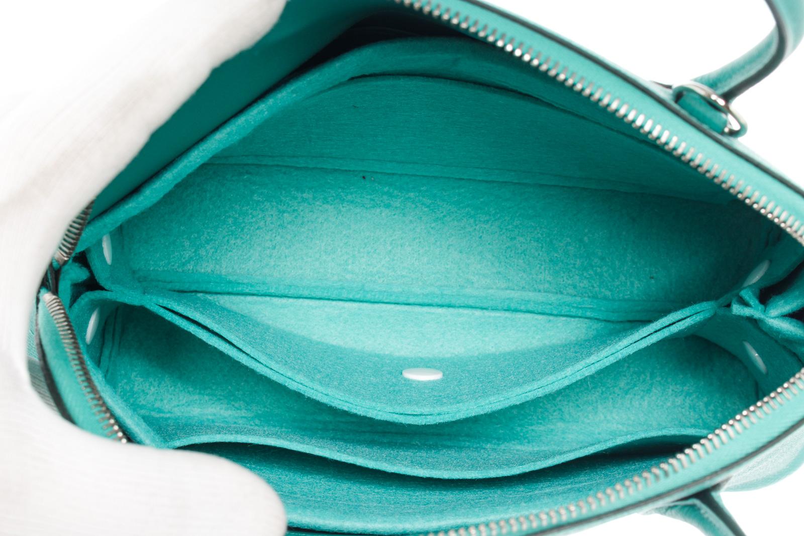 Hermes Emerald Green Epson Leather Bolide 27cm Shoulder Bag 2