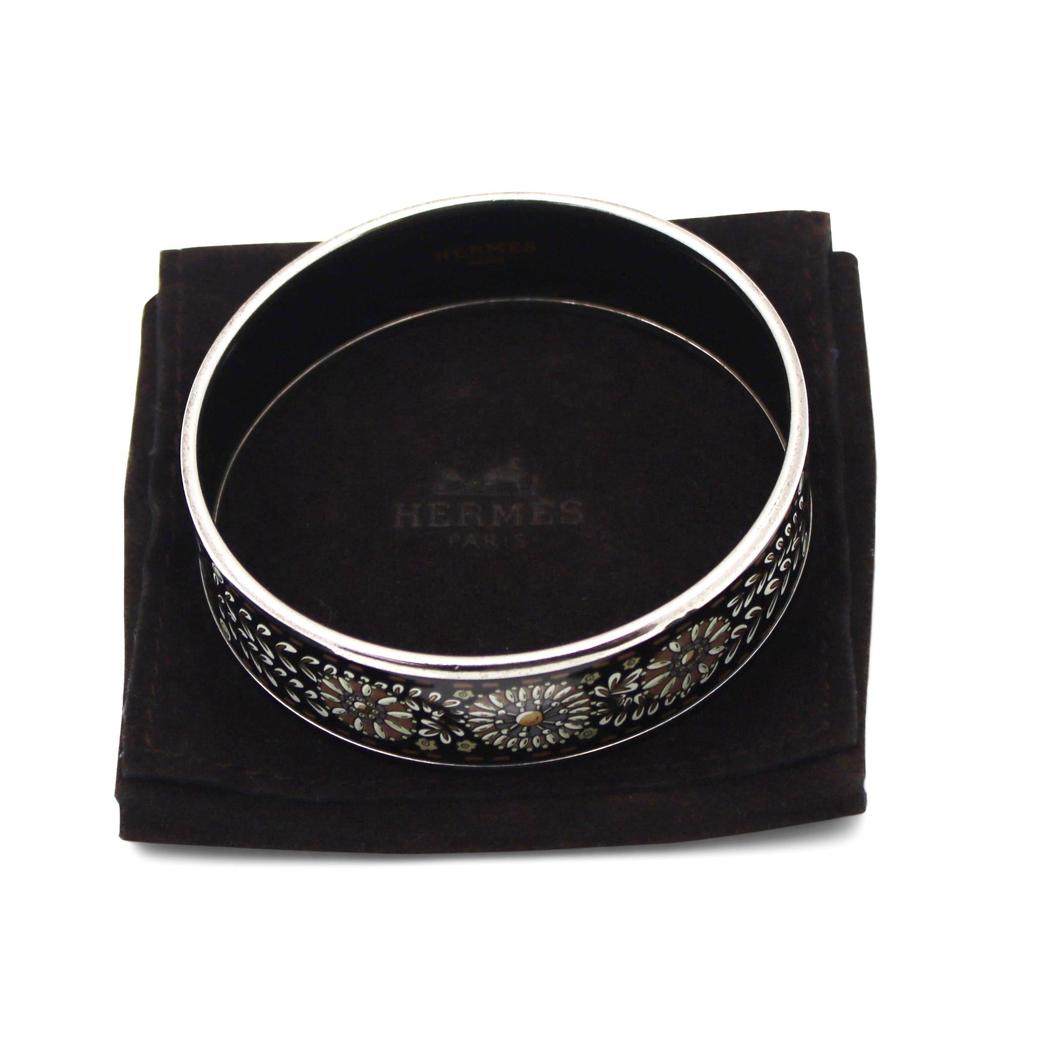 Hermès Enamel Bangle Bracelet 5