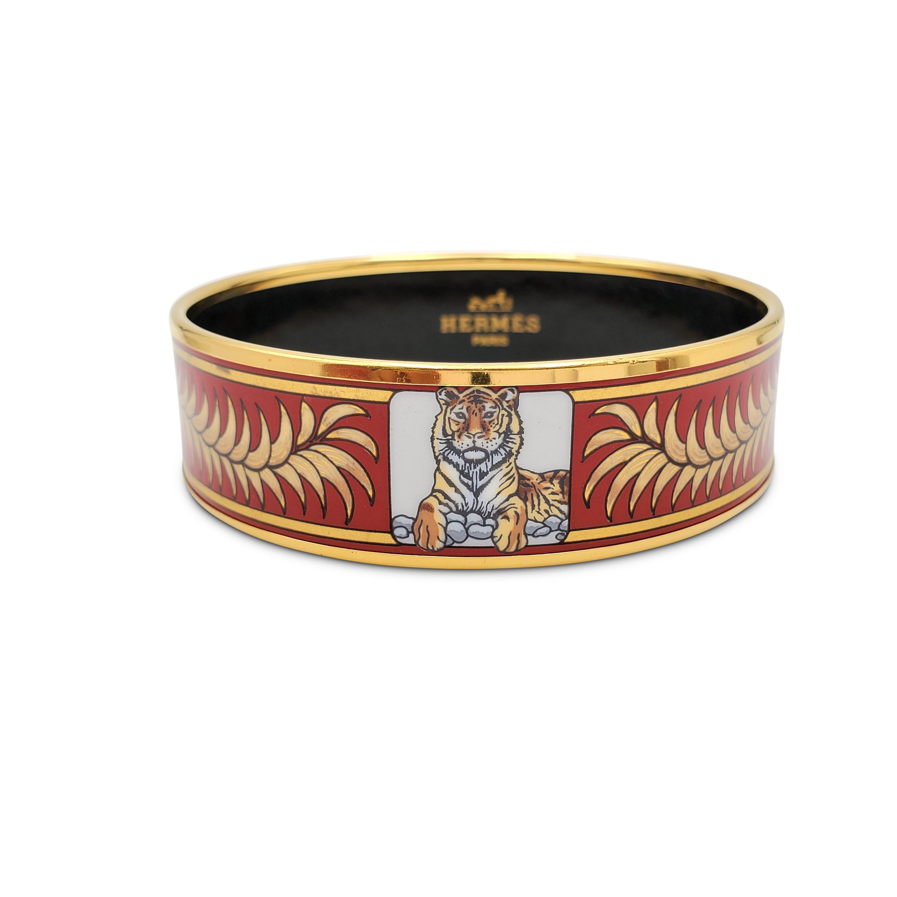 Women's or Men's Hermès Enamel Bangle Bracelet