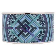 Hermès Enamel Bangle Bracelet