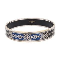 Hermès Enamel Bangle Bracelet