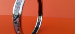 Hermès Enamel Bracelet Dans Un Jardin Anglais Shirley Phw Size 65 GRAIL