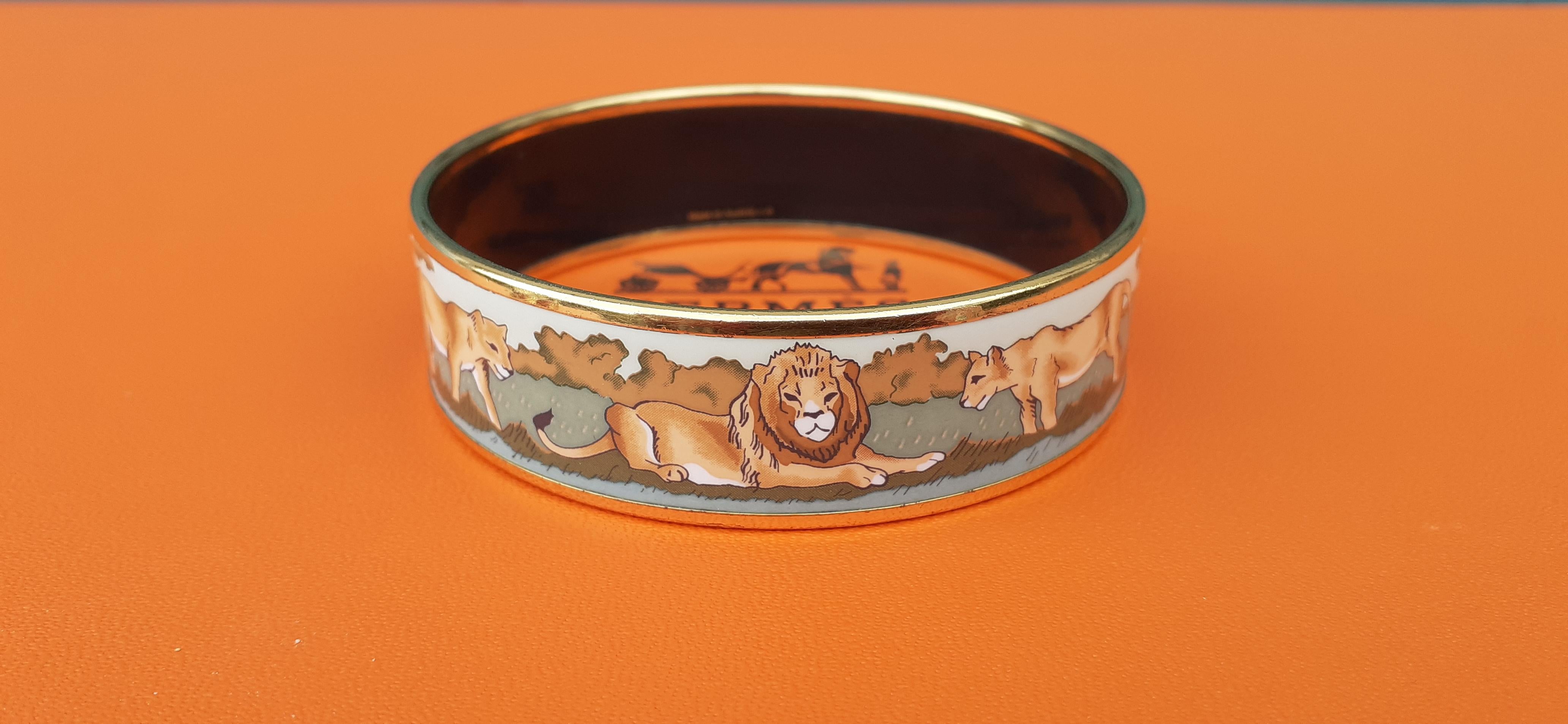 hermes lion bracelet