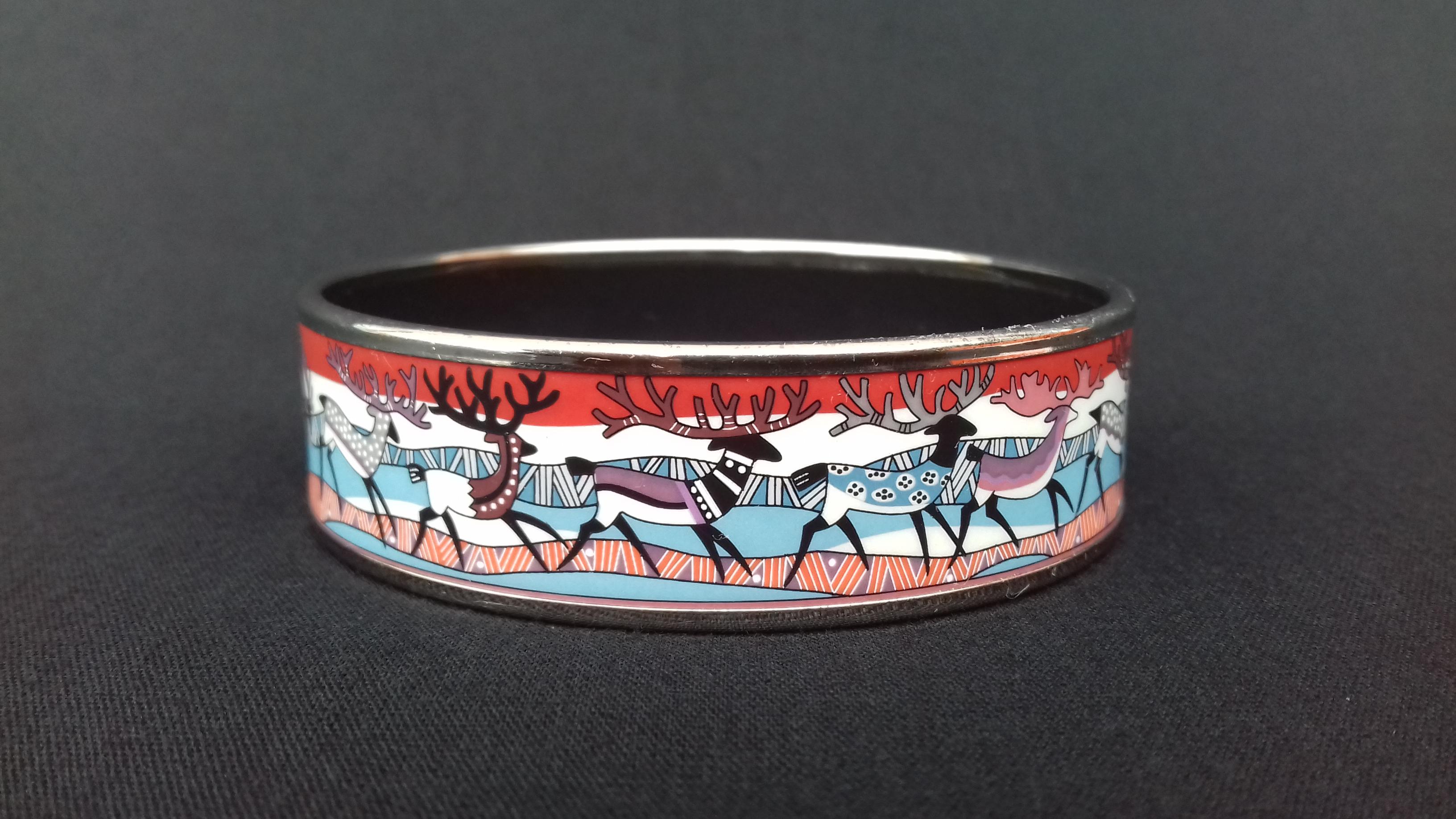 hermes enamel bracelet