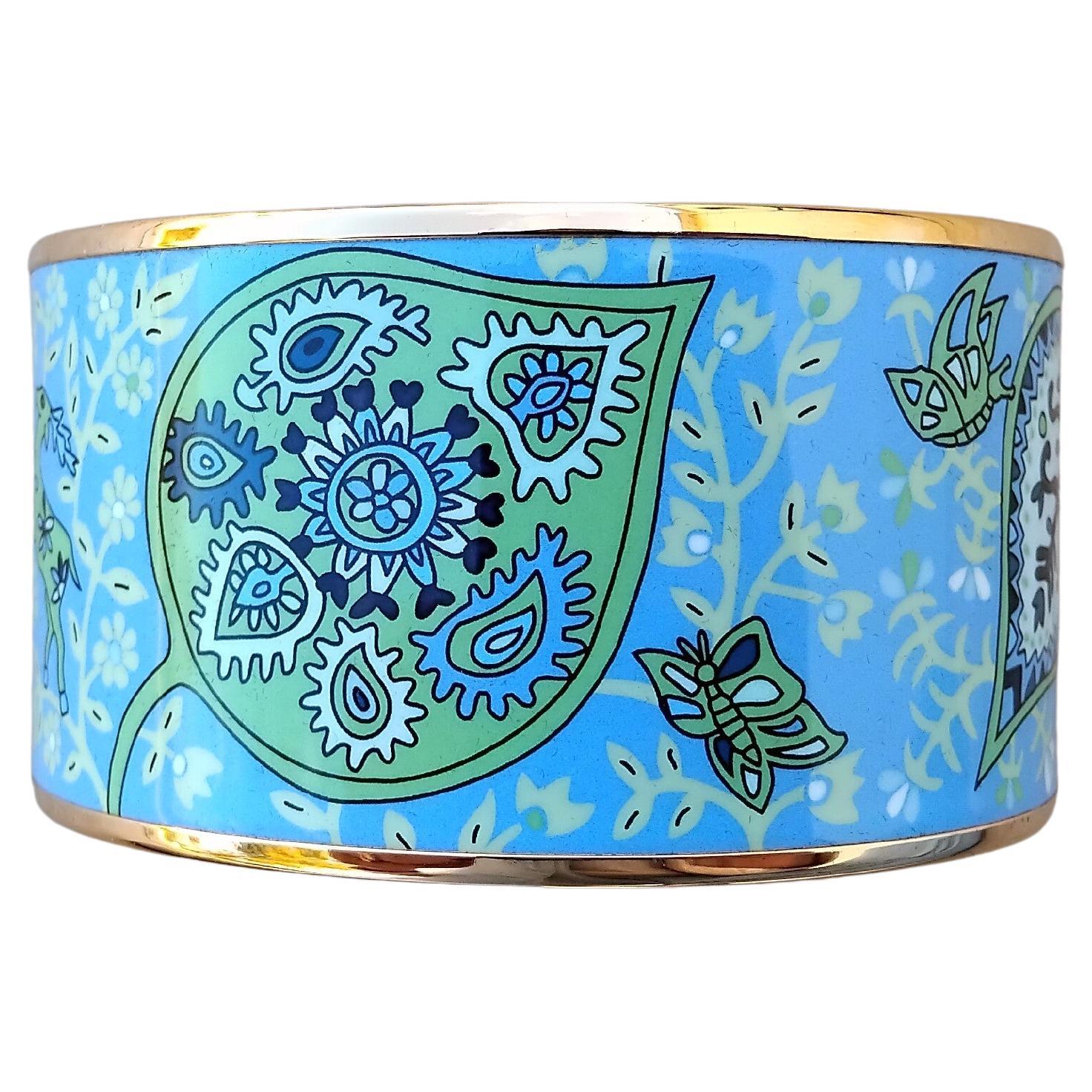 Hermès Pulsera Esmaltada Árbol de la Vida Christine Henry Ghw 65 en Nuevo estado para la venta en Corcoué Sur Logne, Loire-Atlantique