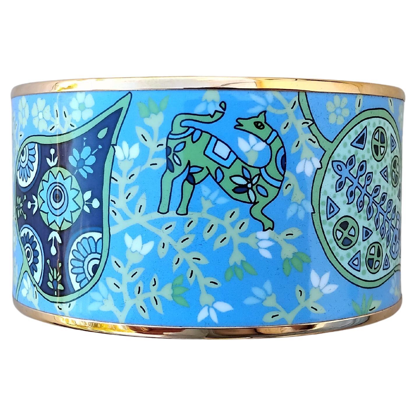 Hermès Pulsera Esmaltada Árbol de la Vida Christine Henry Ghw 65 en venta 1