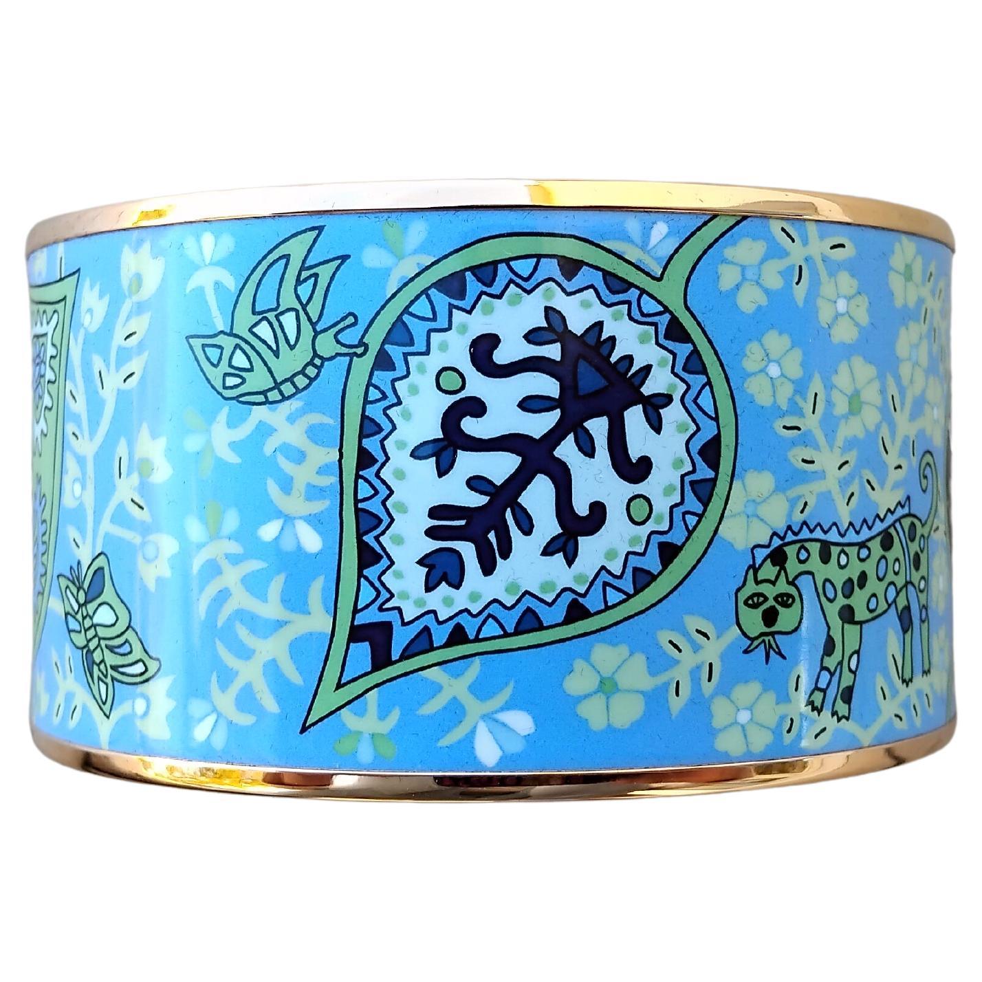 Hermès Pulsera Esmaltada Árbol de la Vida Christine Henry Ghw 65 en venta 3