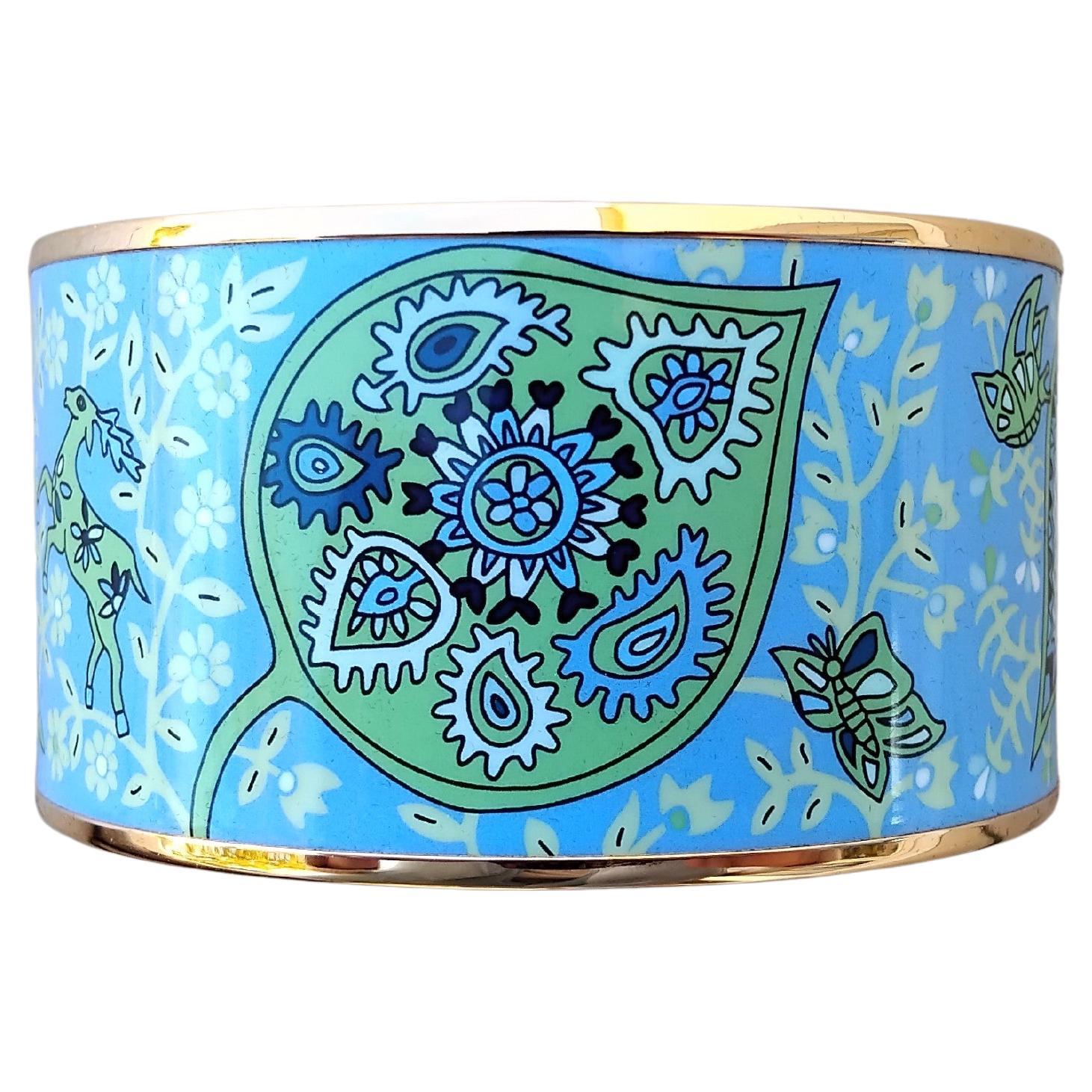 Hermès Pulsera Esmaltada Árbol de la Vida Christine Henry Ghw 65 en venta 4