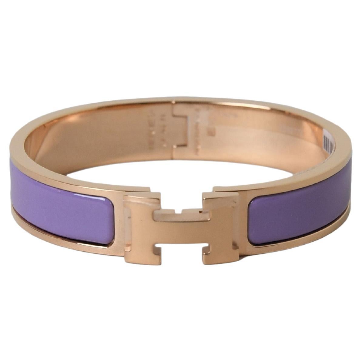 Hermes Clic H Bracelet - 55 For Sale on 1stDibs | hermes h 