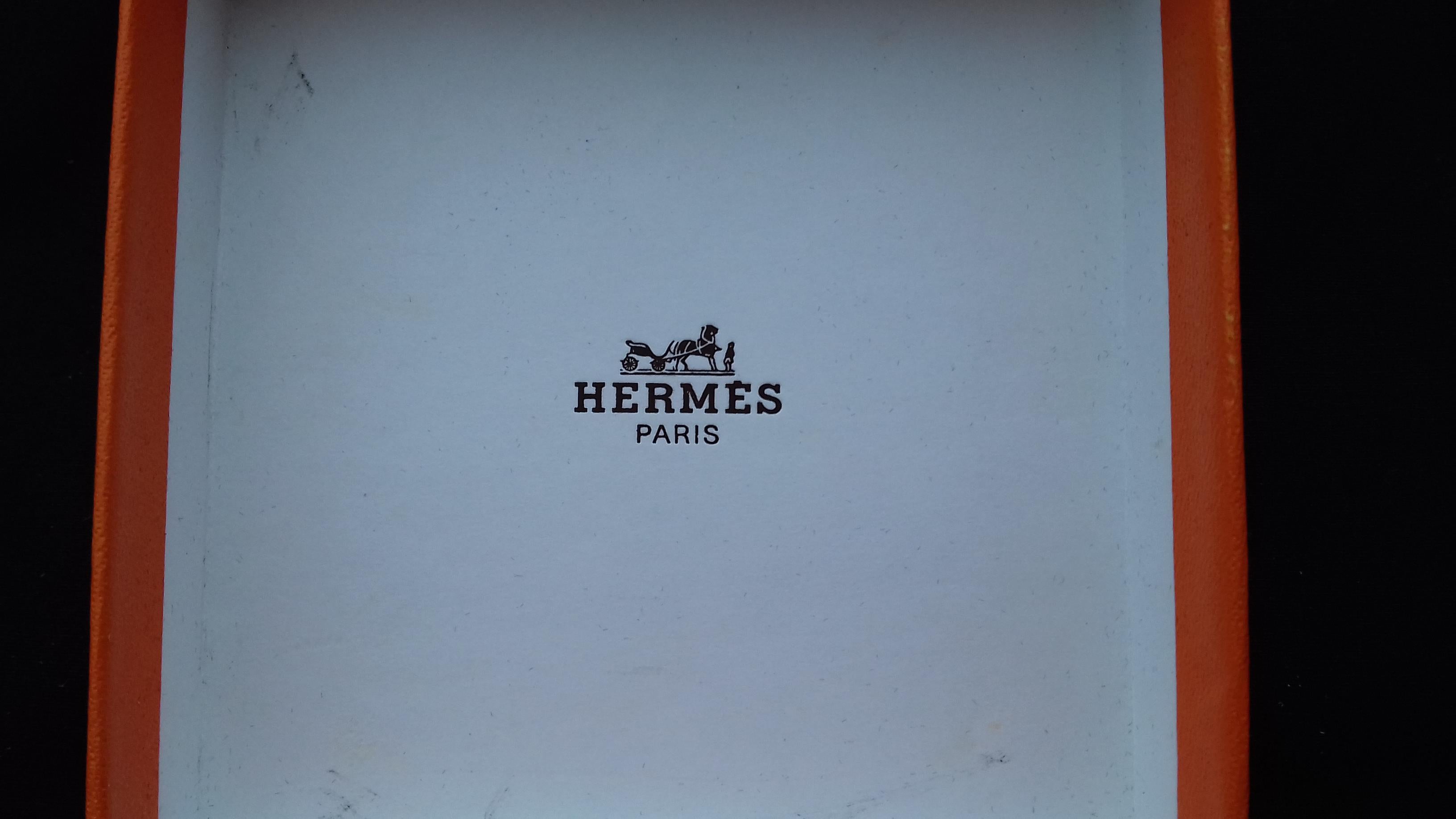 Women's Hermès Enamel Printed Bracelet Elephants Grazing Red Ghw Size GM RARE