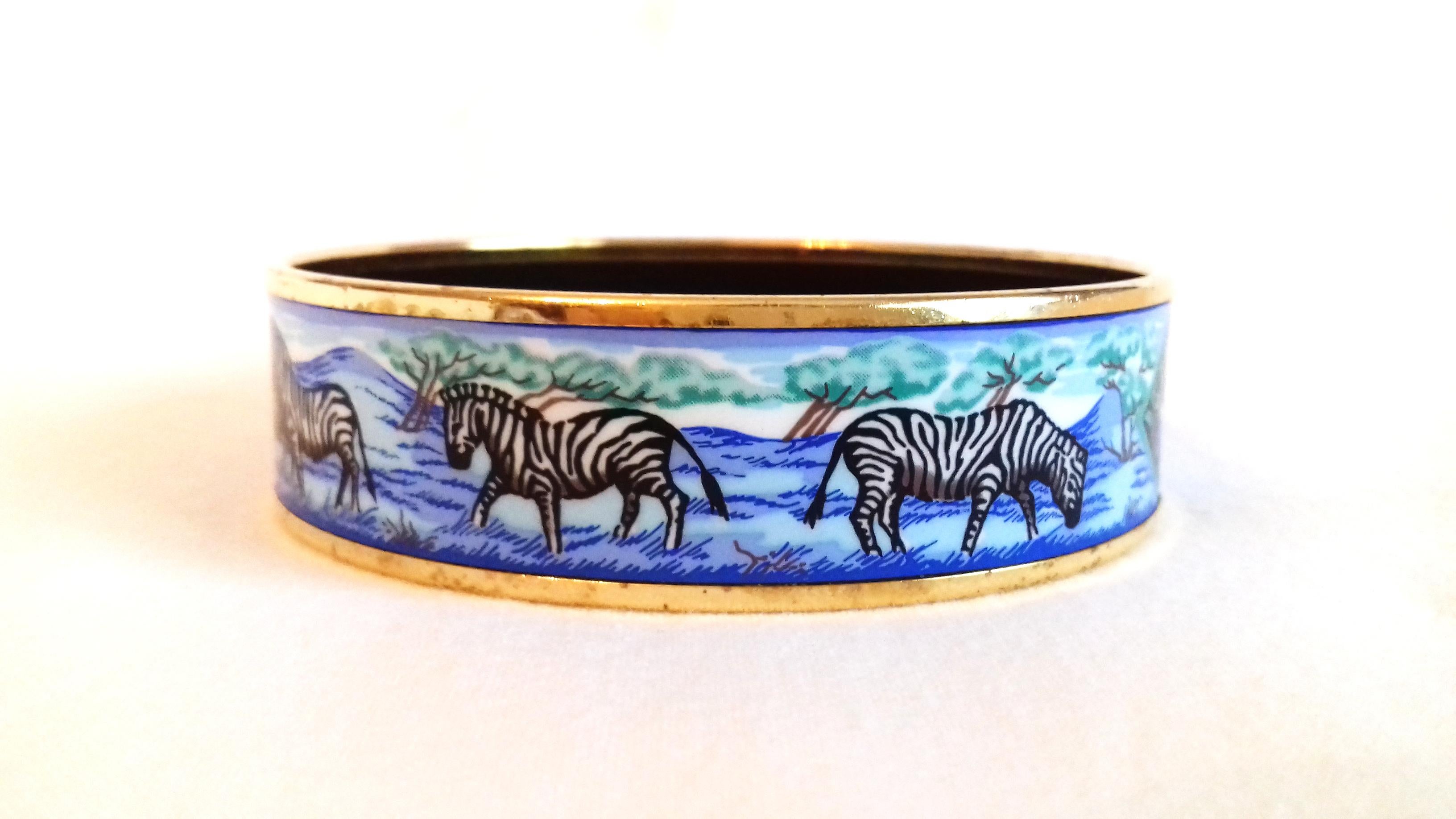 Super Rare Authentic Hermès Bracelet

Pattern: Zebras and Toucans

From the scarf called 