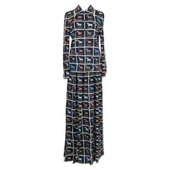 Abito stampato Hermes Ensemble, 1974