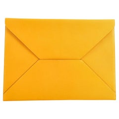 Hermes Envelope Clutch Chevre Mysore Large