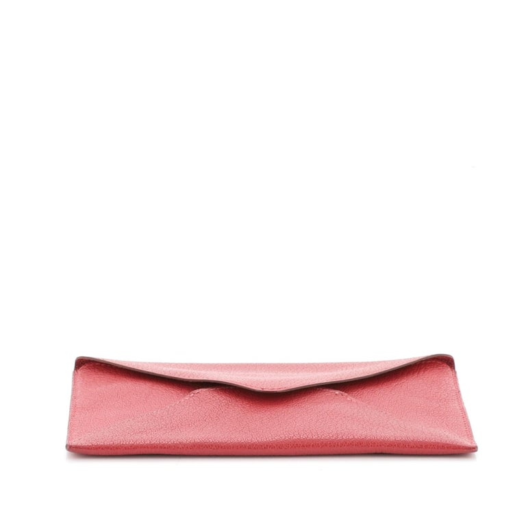 Hermes Envelope Pouch Leather Large at 1stDibs
