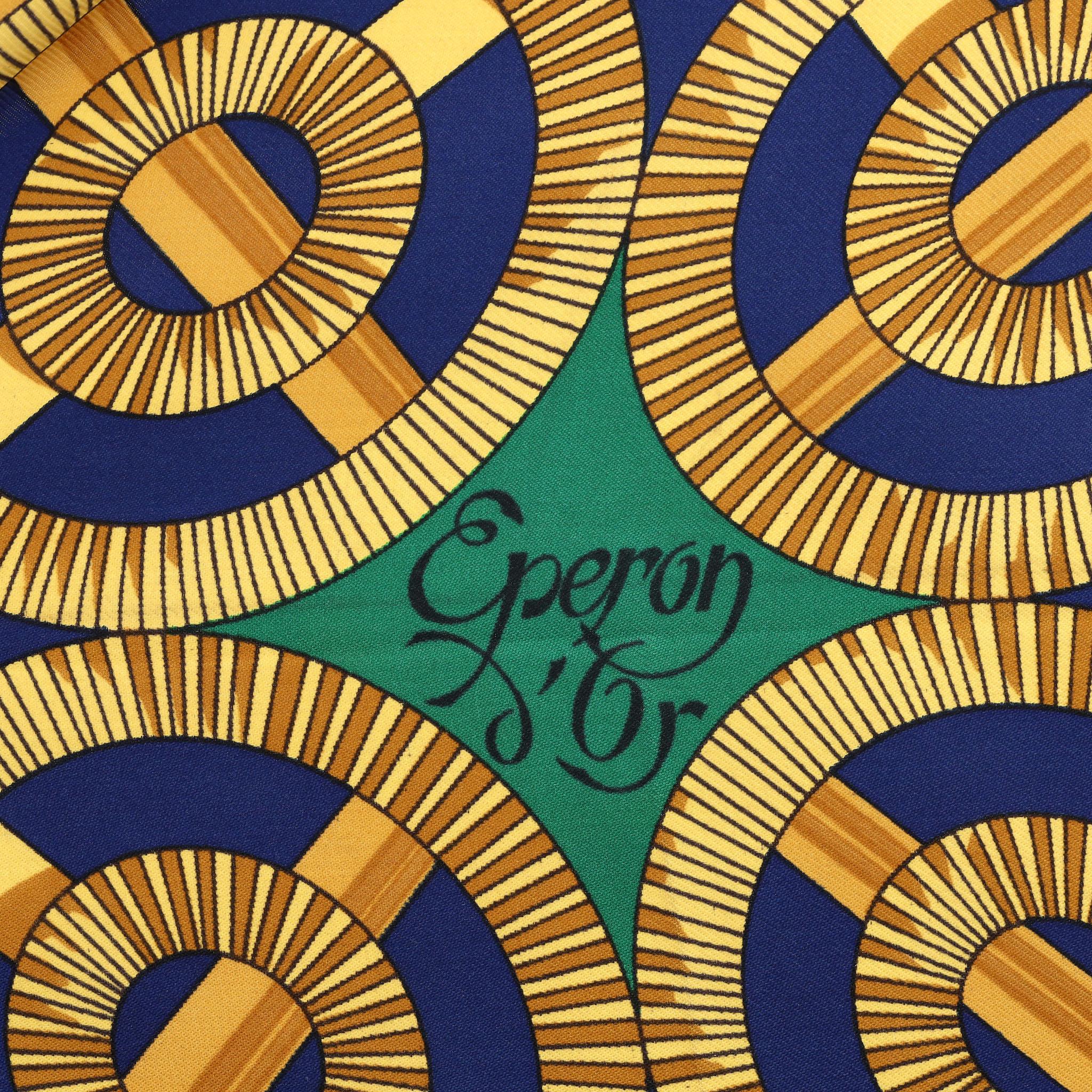 Women's Hermes Eperon D'Or Silk Twill Scarf For Sale