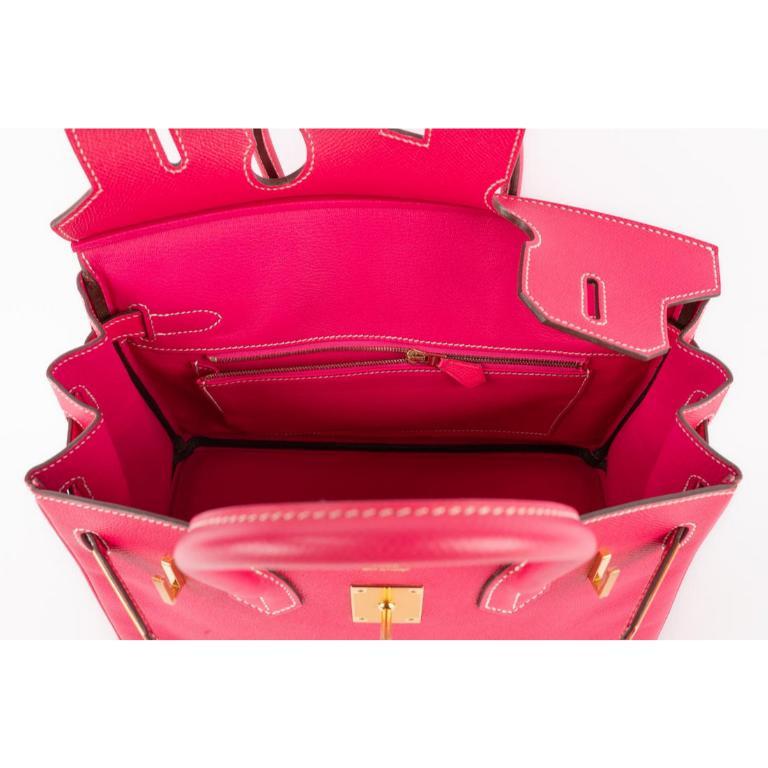 Hermès Epsom Calfskin Birkin Bag, 2011 For Sale 7
