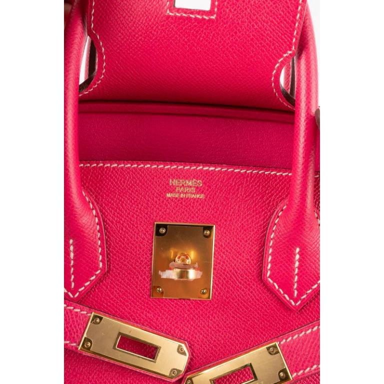 Hermès Epsom Calfskin Birkin Bag, 2011 For Sale 8