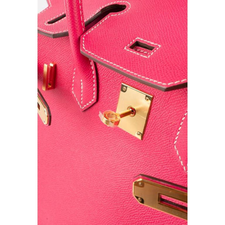 Hermès Epsom Calfskin Birkin Bag, 2011 For Sale 4