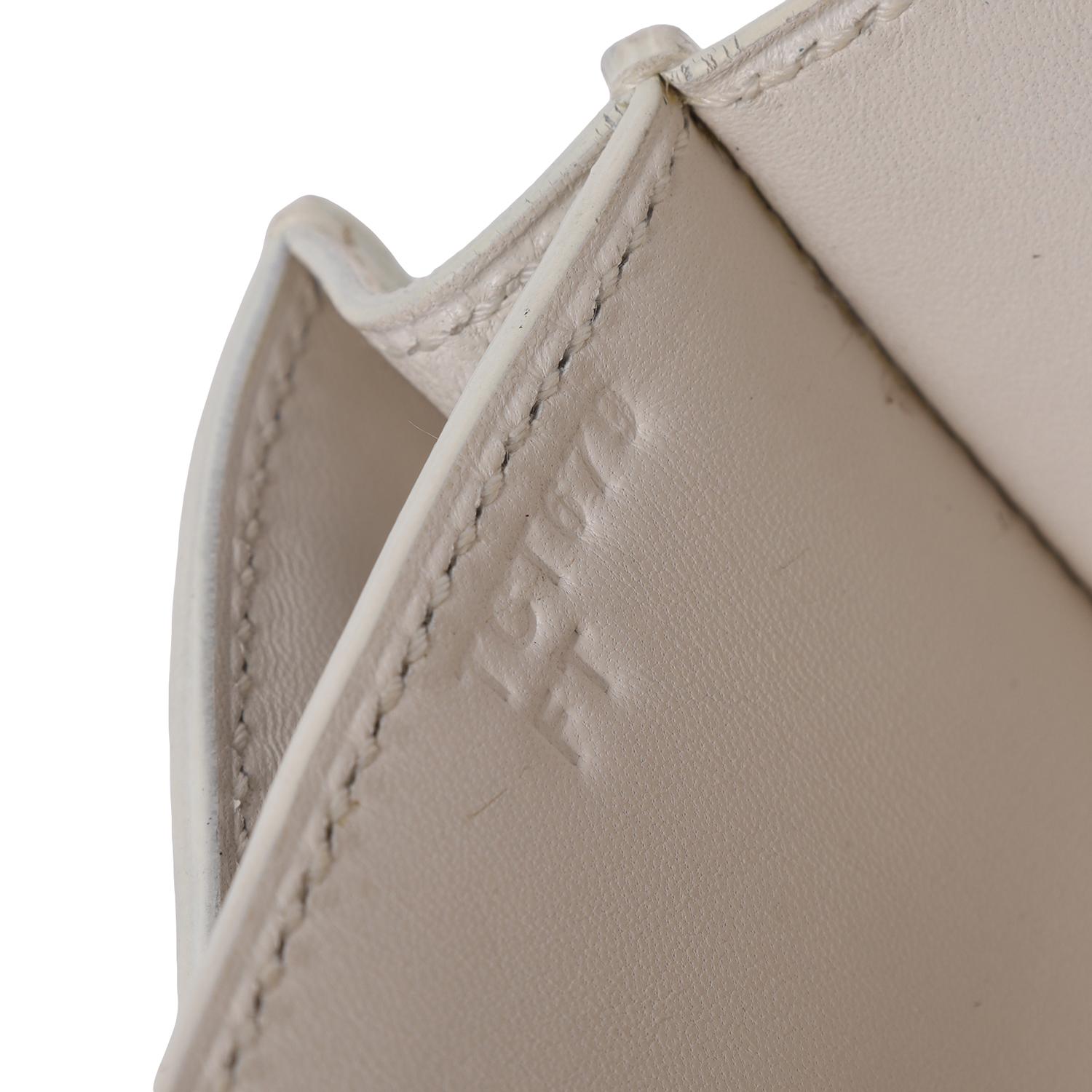 HERMES Epsom Constance Elan 25 White en vente 9