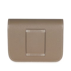 Hermès Epsom Constance Slim Wallet GHW