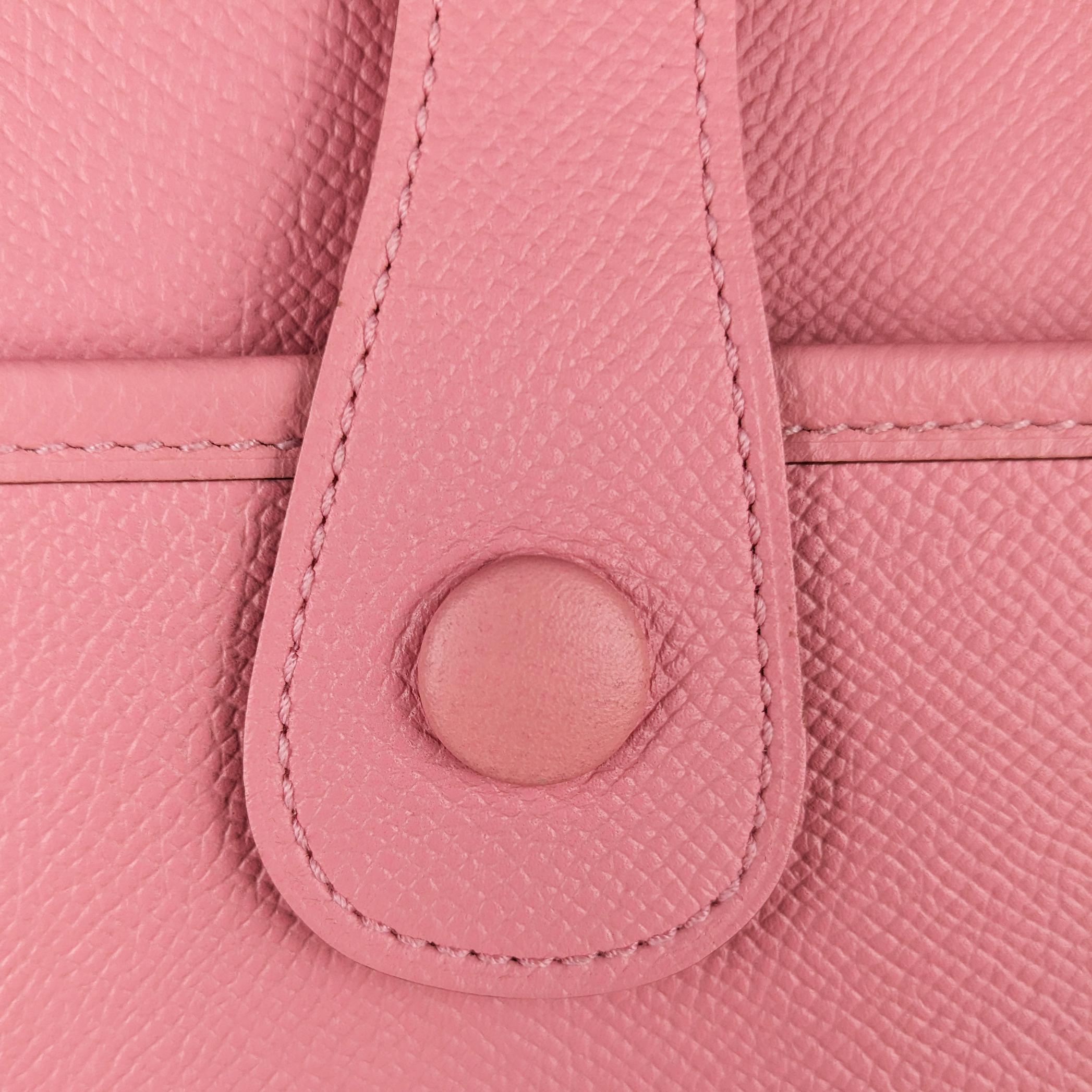Hermes Epsom Evelyne III GM Rose Confetti Pink Crossbody Bag In Good Condition In Denver, CO