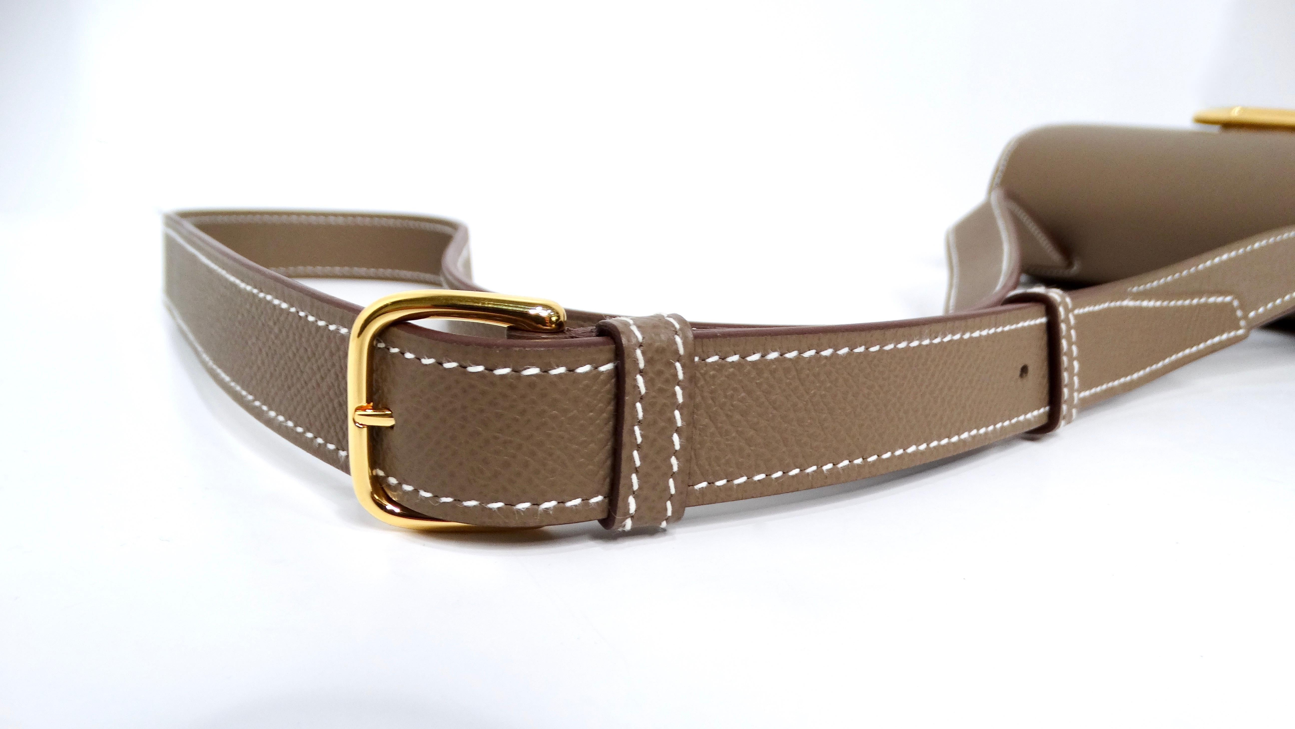 Hermes Epsom Mini Della Cavalleria Eutoupe Crossbody Bag 2