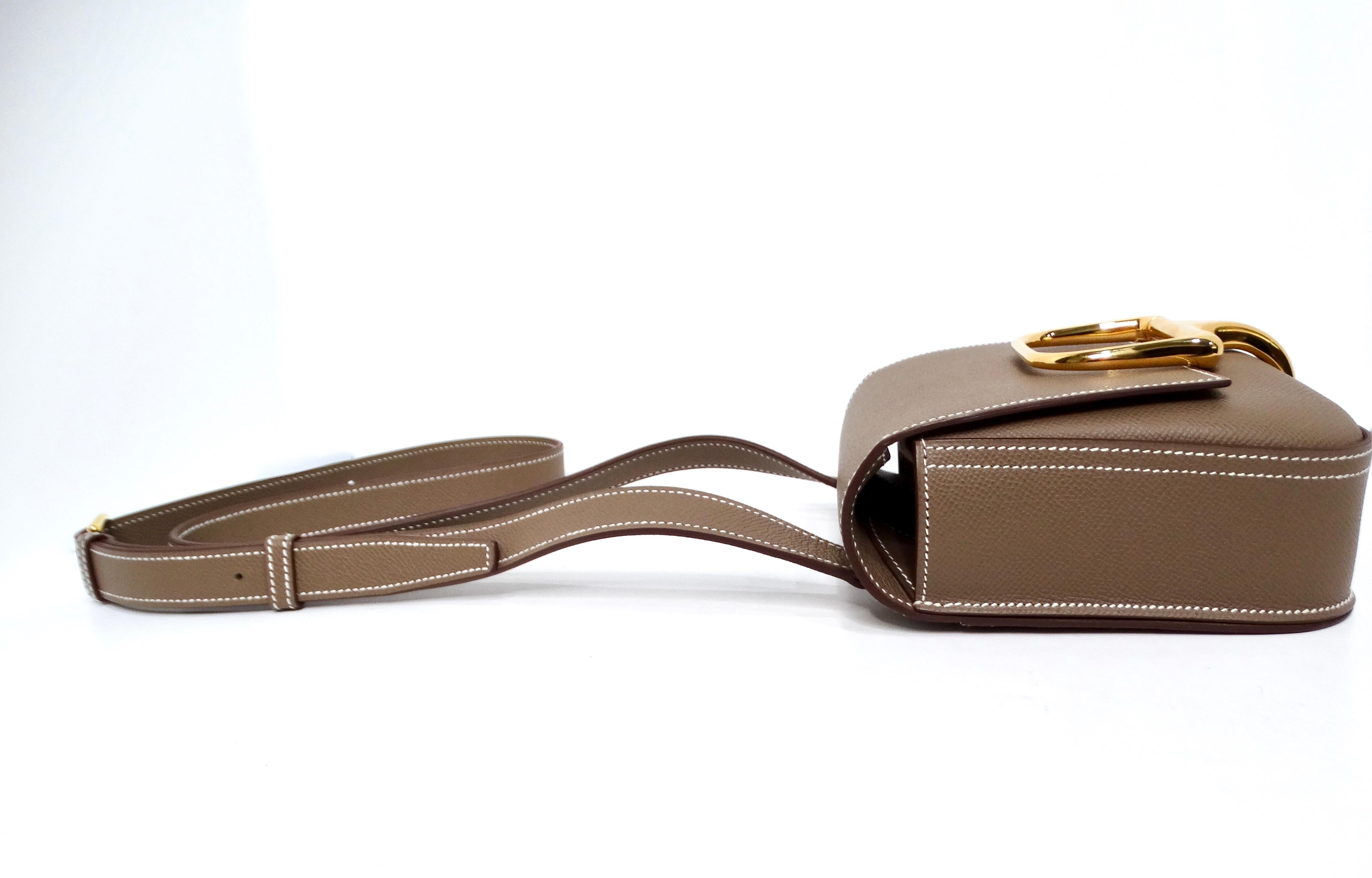 Hermes Epsom Mini Della Cavalleria Eutoupe Crossbody Bag 3