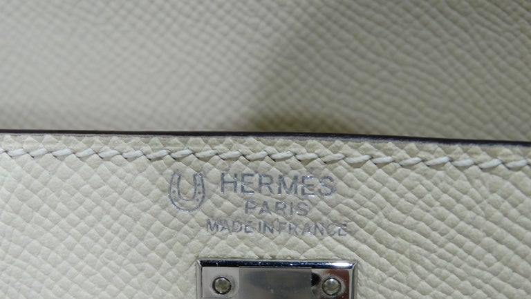 HERMES Epsom Mini Horseshoe Kelly Sellier 20 Craie Gris Asphalte 1308998