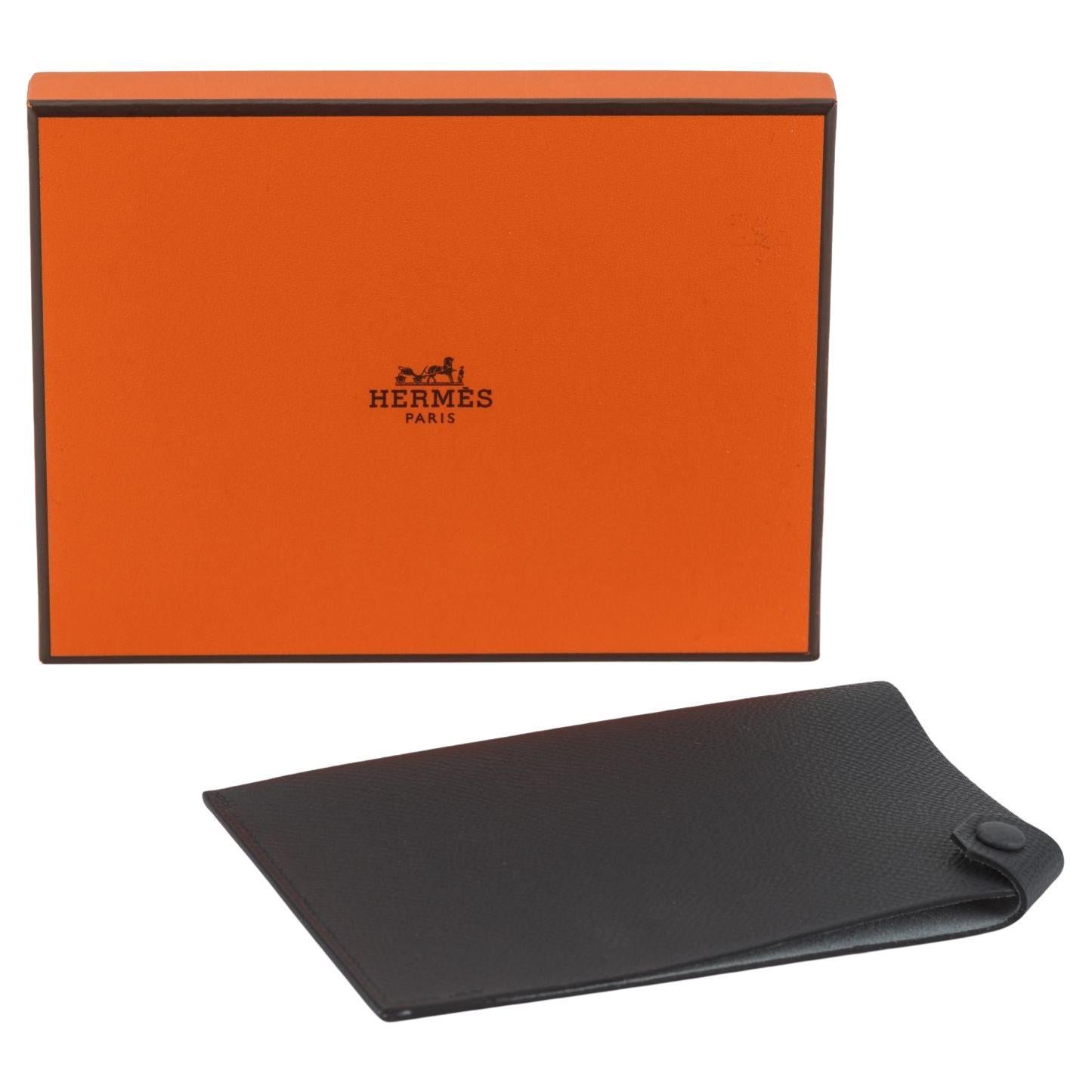 Hermès Portapassaporto PM Epsom Tarmac
