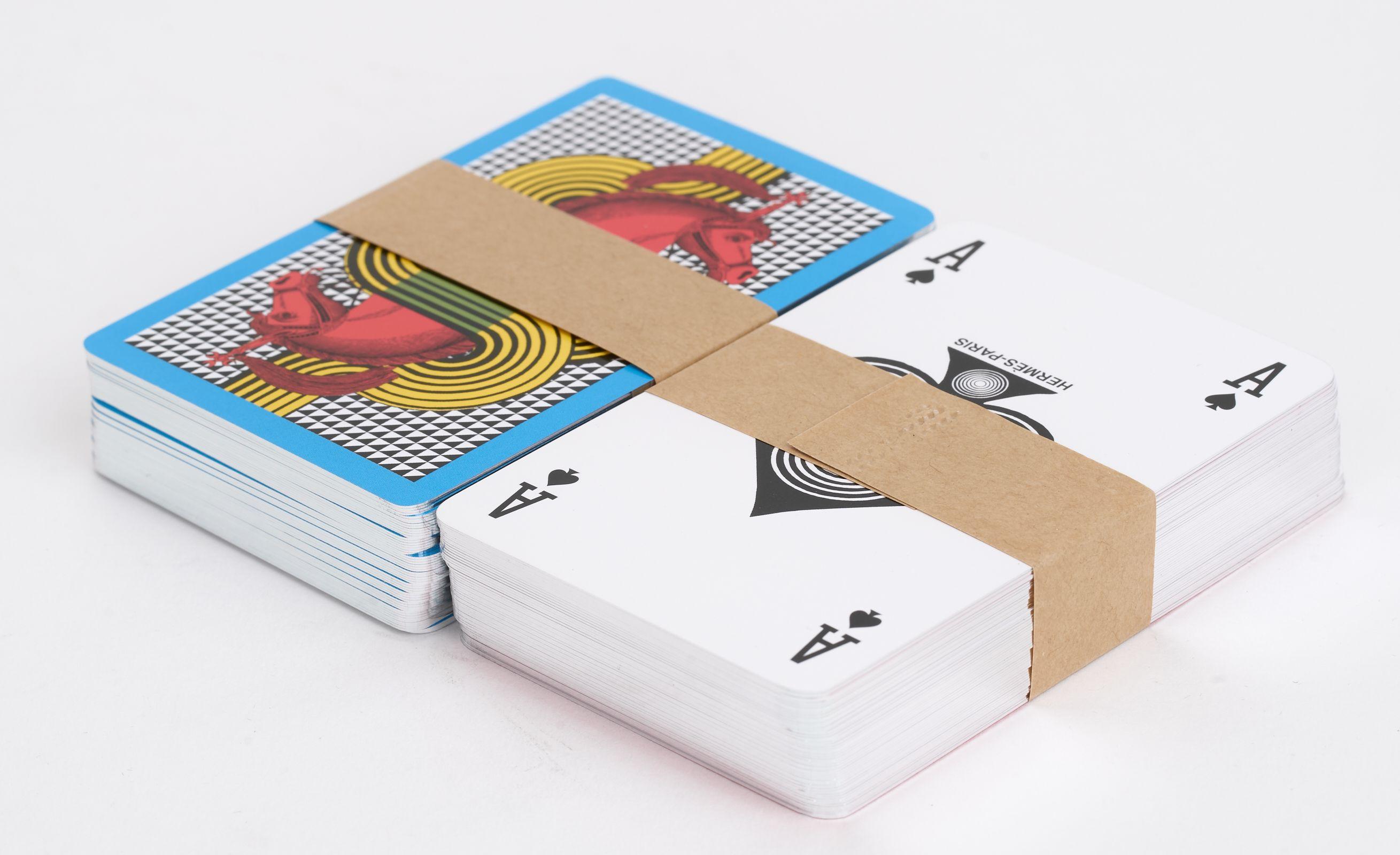 Hermès Equestre Playing Cards New In Box In New Condition For Sale In West Hollywood, CA