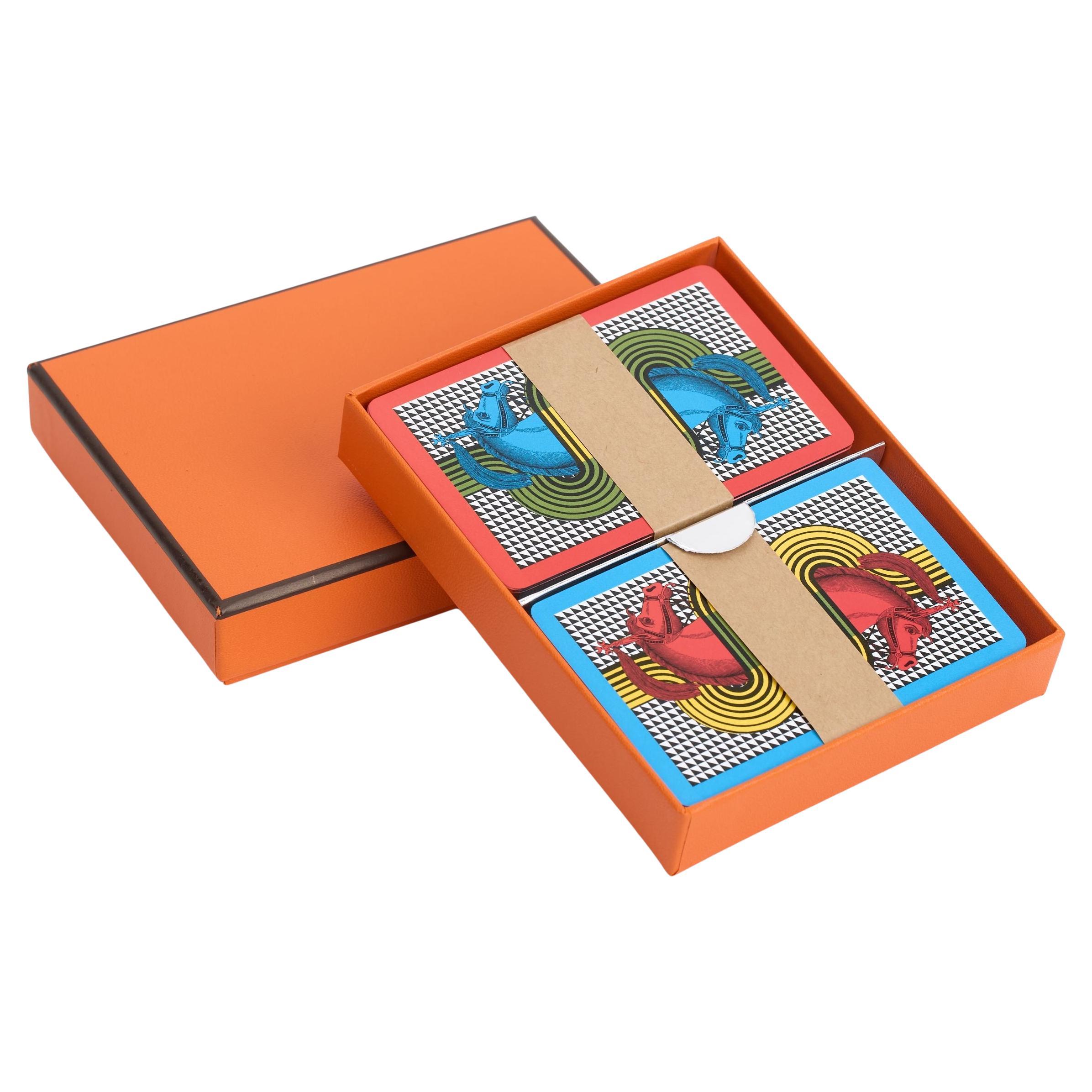 Hermès Equestre Playing Cards New In Box For Sale