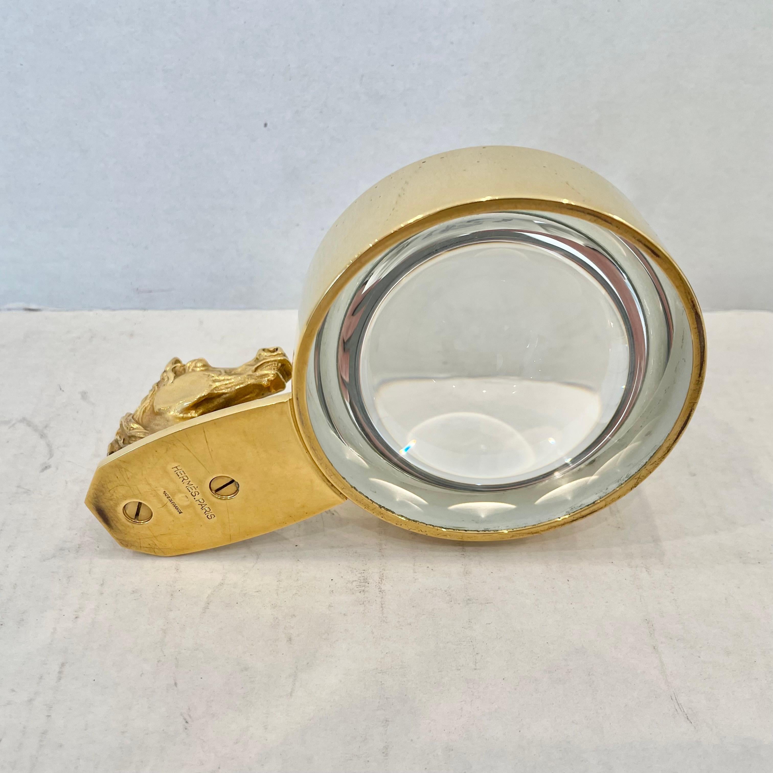 Hermes Equestrian Magnifying Glass, 1960s France For Sale 6