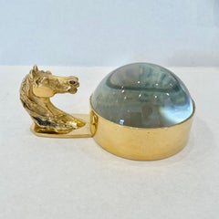 Hermes Equestrian Magnifying Glass, 1960s France