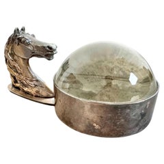 Lente d'ingrandimento equestre Hermes, anni '70 Francia