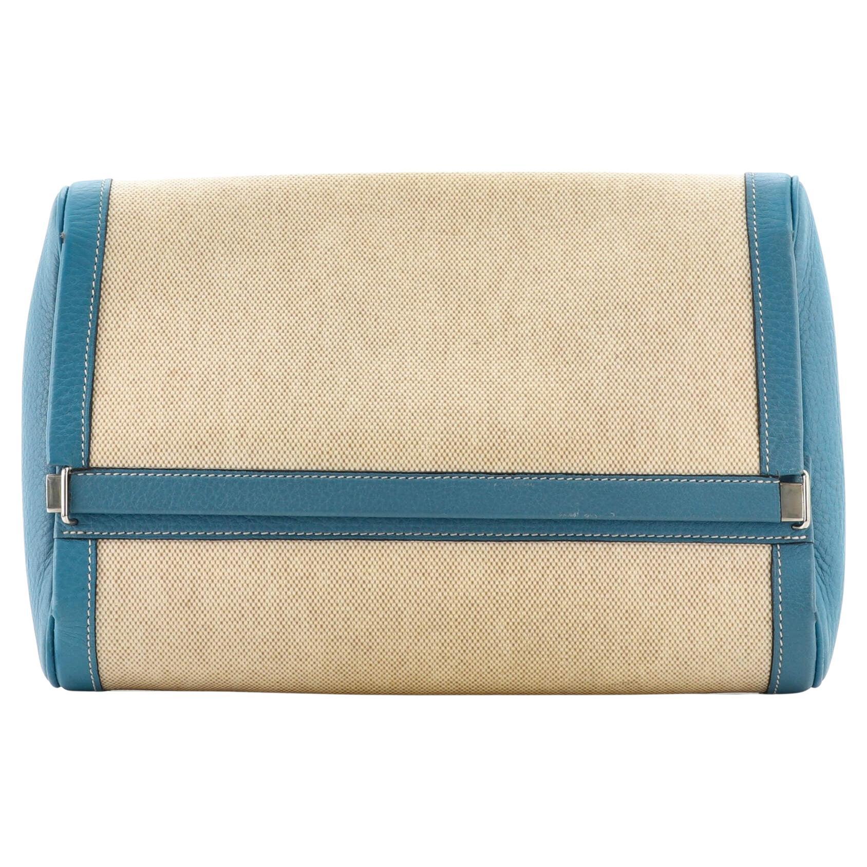 Hermès Equi Havana Clutch Brown Leather
