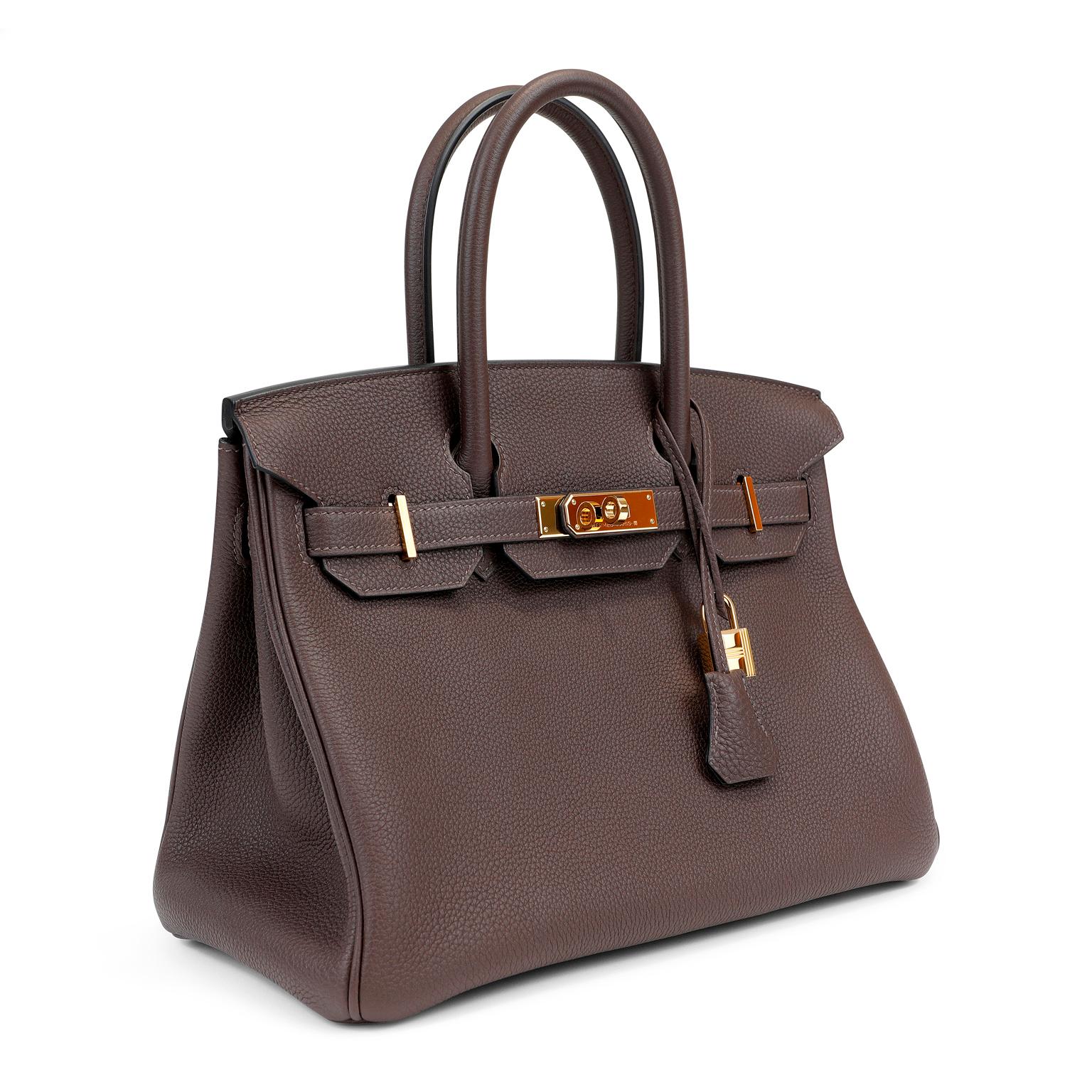 brown birkin 30