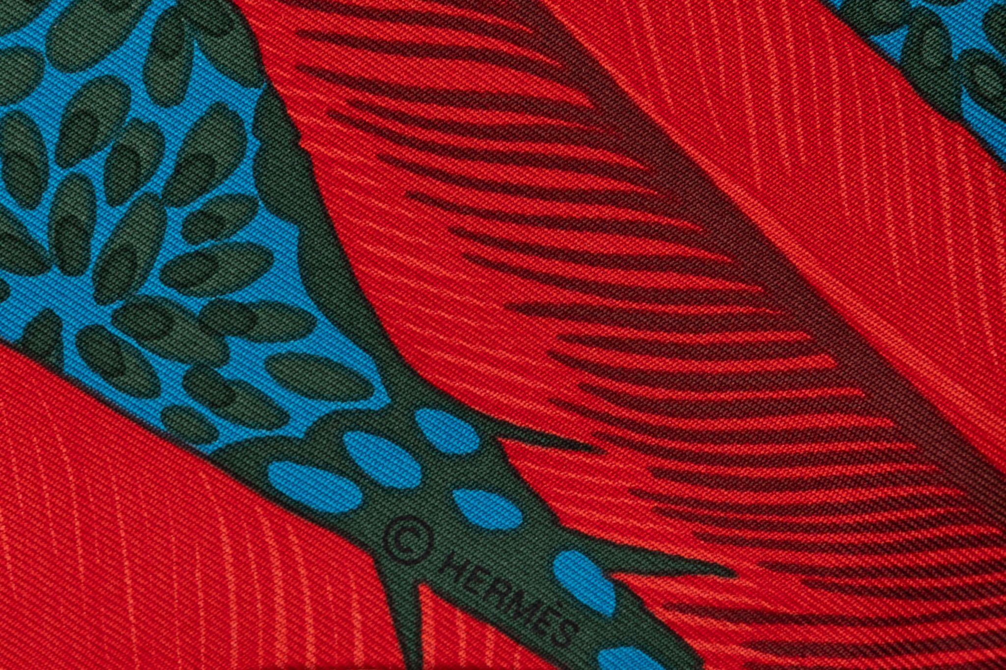 Hermès Esprit de La Foret Silk Scarf In New Condition For Sale In West Hollywood, CA