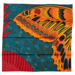 Pañuelo de seda Hermès Esprit de La Foret