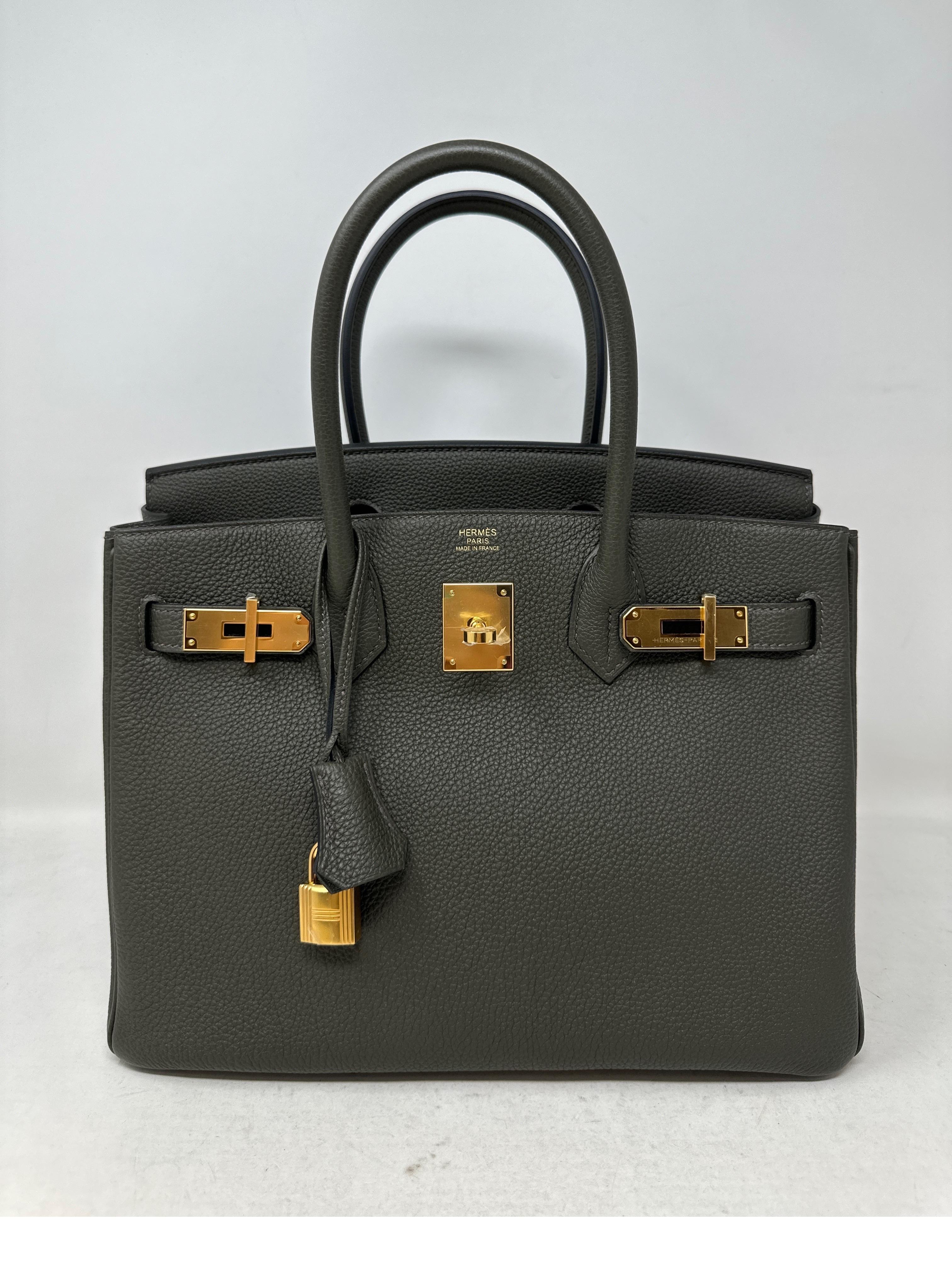 Hermes Etain Birkin 30 Bag For Sale at 1stDibs