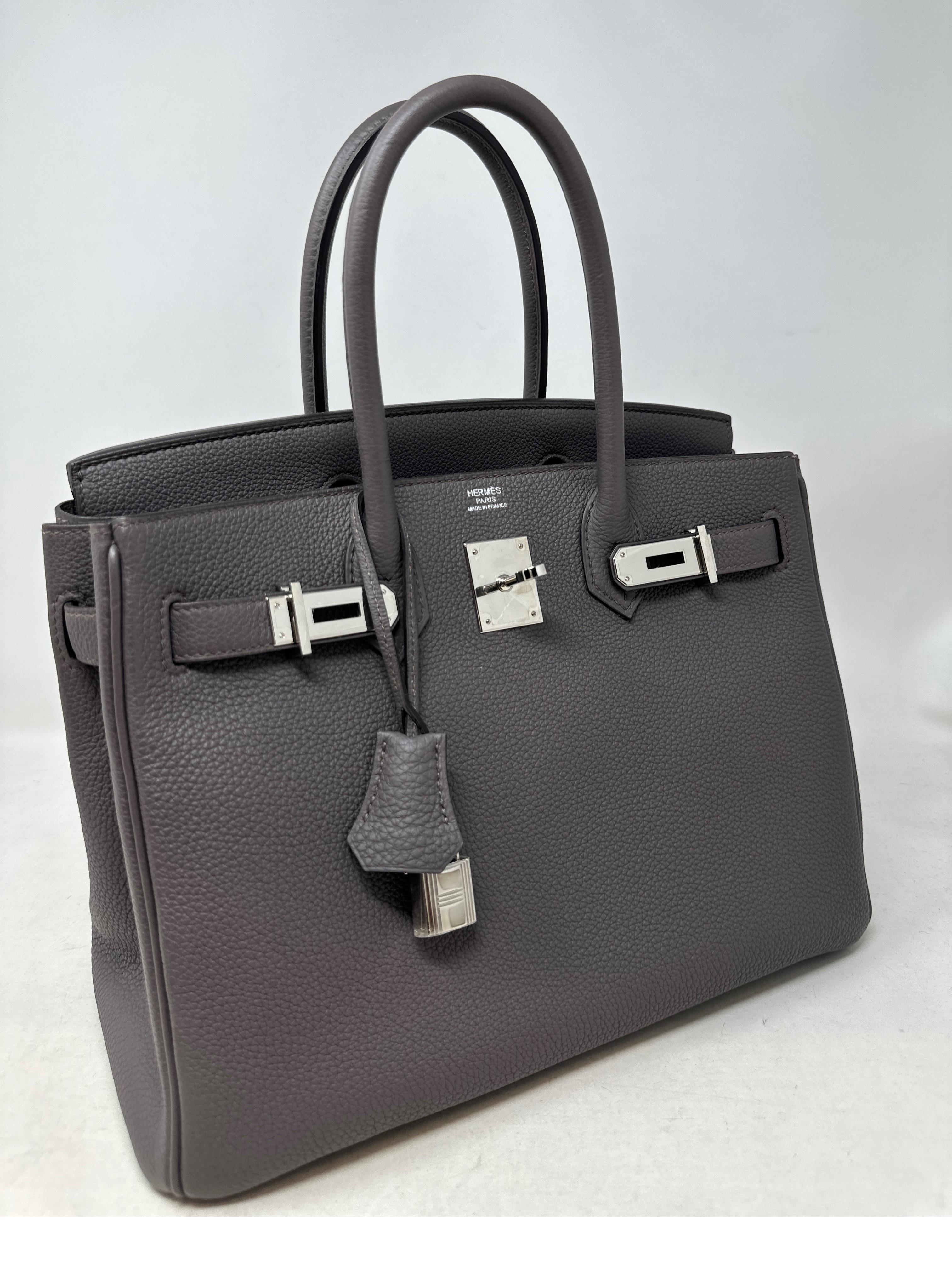 Etain Birkin 30 Tasche von Hermès  im Zustand „Neu“ in Athens, GA