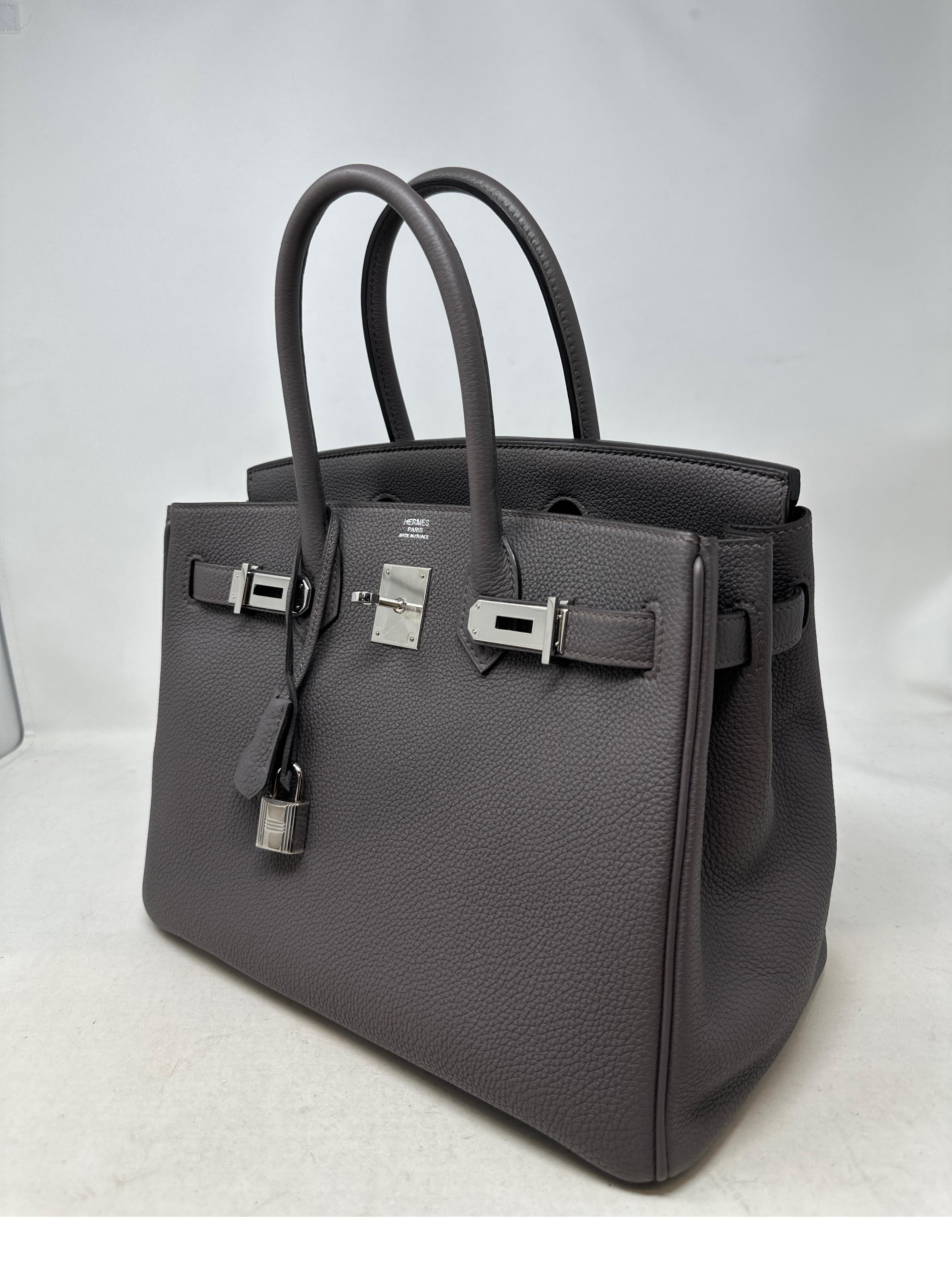 Etain Birkin 30 Tasche von Hermès  1