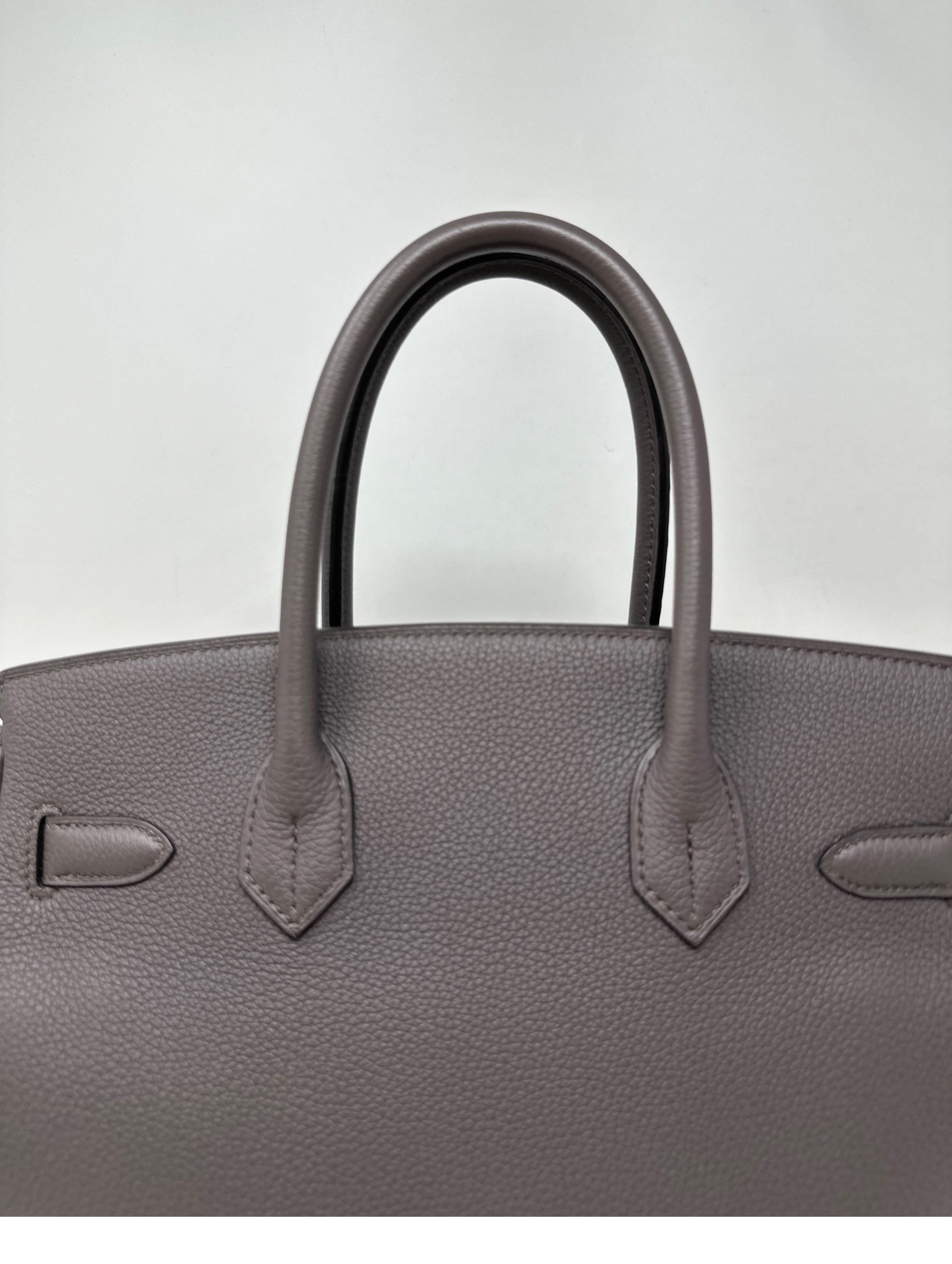 Etain Birkin 30 Tasche von Hermès  3