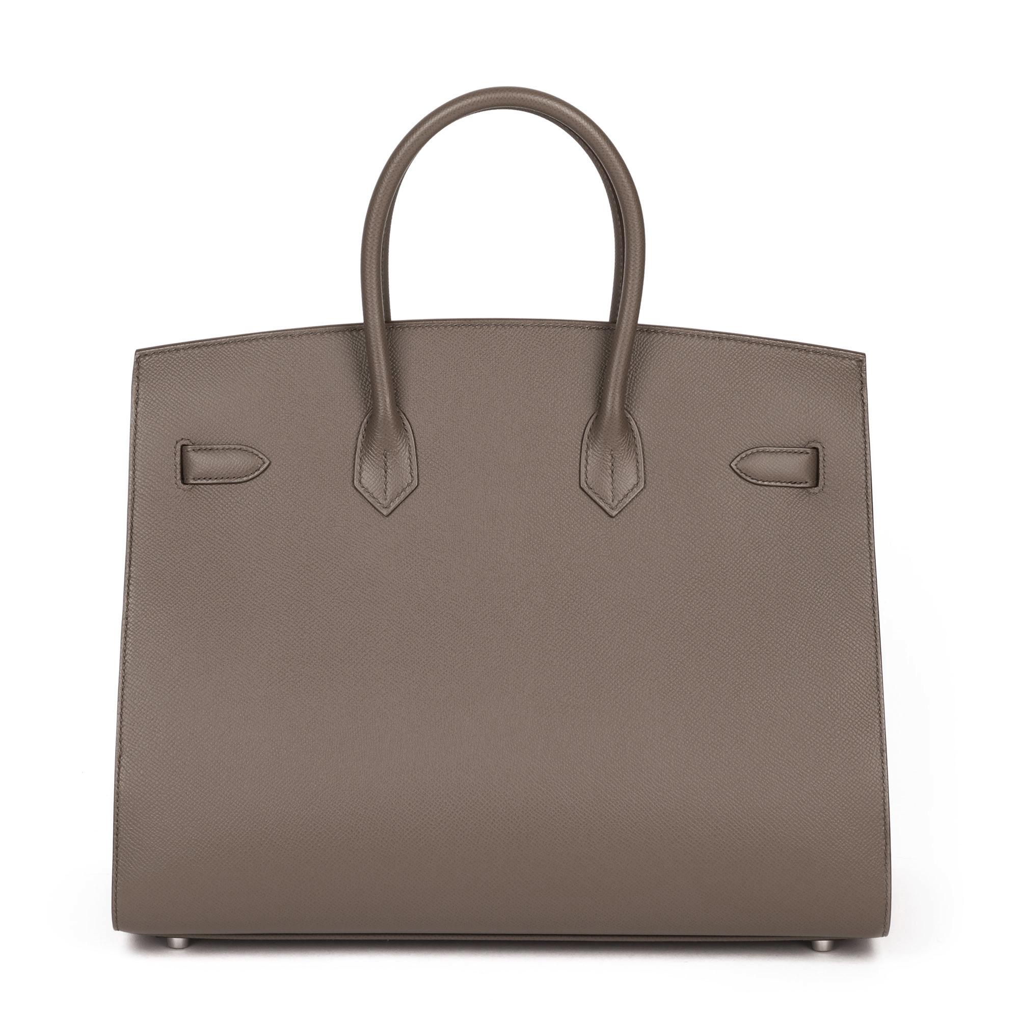 Hermès Etain Epsom Leather Birkin 35cm Sellier 1