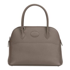 Hermes Etain Epsom Lederbolide 27cm