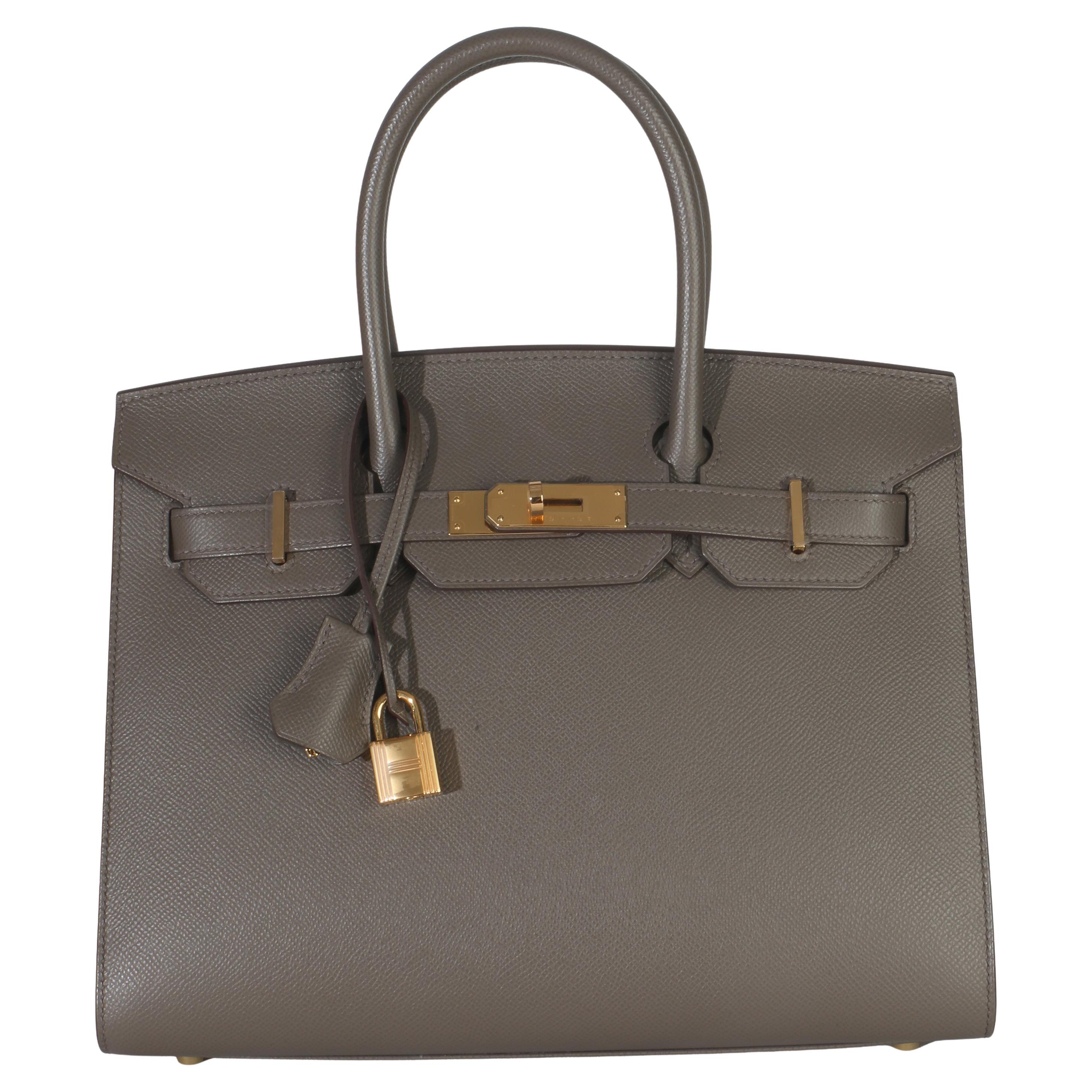 Hermès Etain Epsom Sellier Birkin 30 GHW