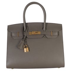 Hermès Etain Epsom Sellier Birkin 30 GHW